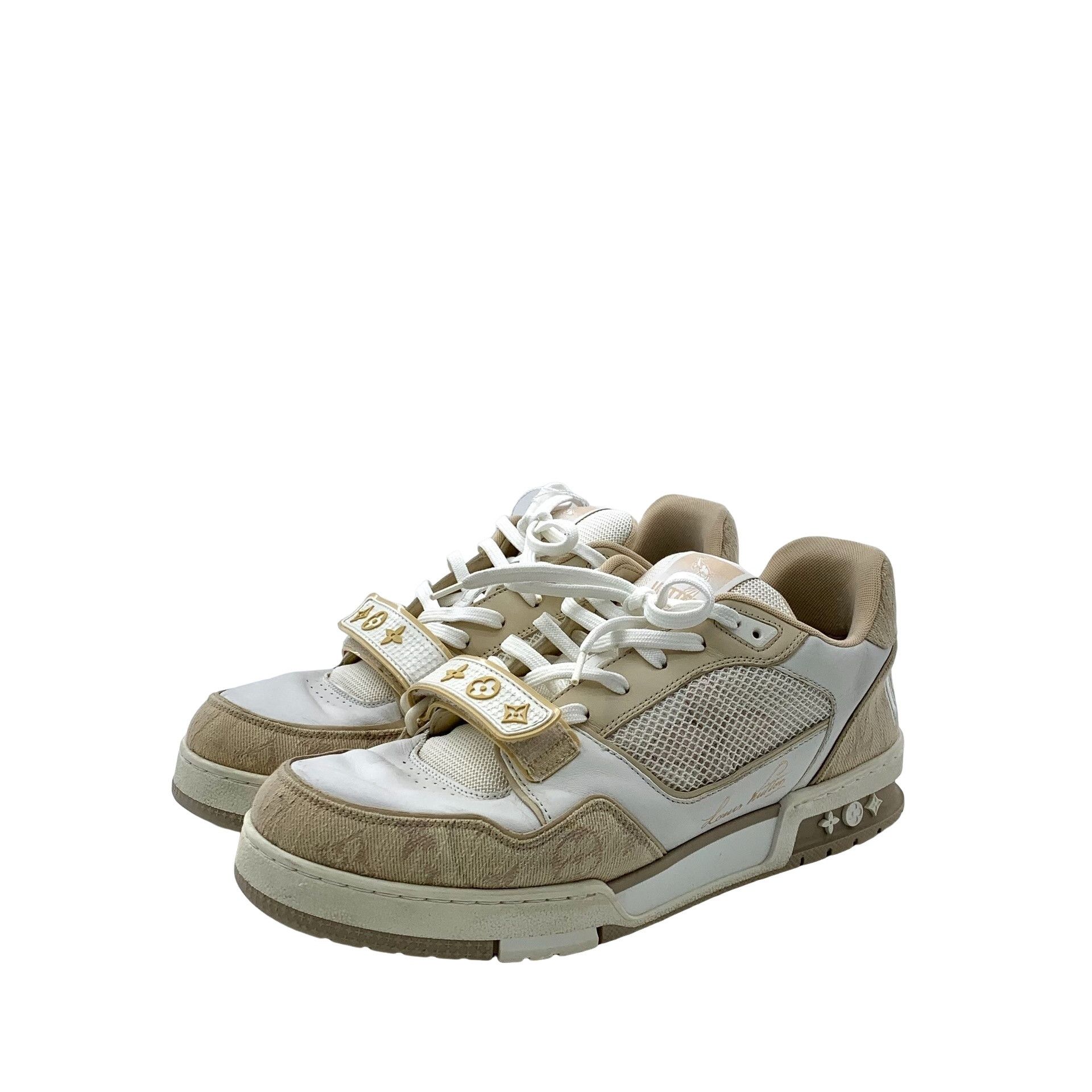 Louis Vuitton Louis Vuitton Monogram Velcro Trainer Sneakers 42 Size US 9 / EU 42 - 1 Thumbnail