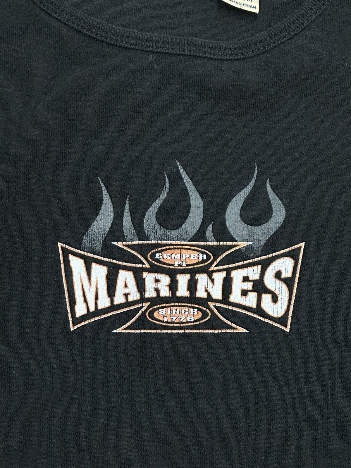 Harley Davidson Marines Semper Fi Since 1778 Harley Davidson Long Sleeve Y2K Size M / US 6-8 / IT 42-44 - 2 Thumbnail