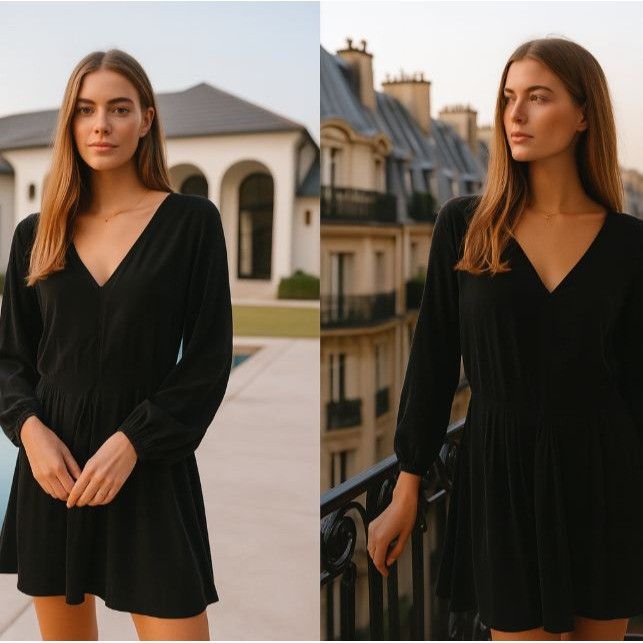 Other Koch Woman's Black XS Mini Dress Luxury Dark Academia Size XS / US 0-2 / IT 36-38 - 1 Thumbnail