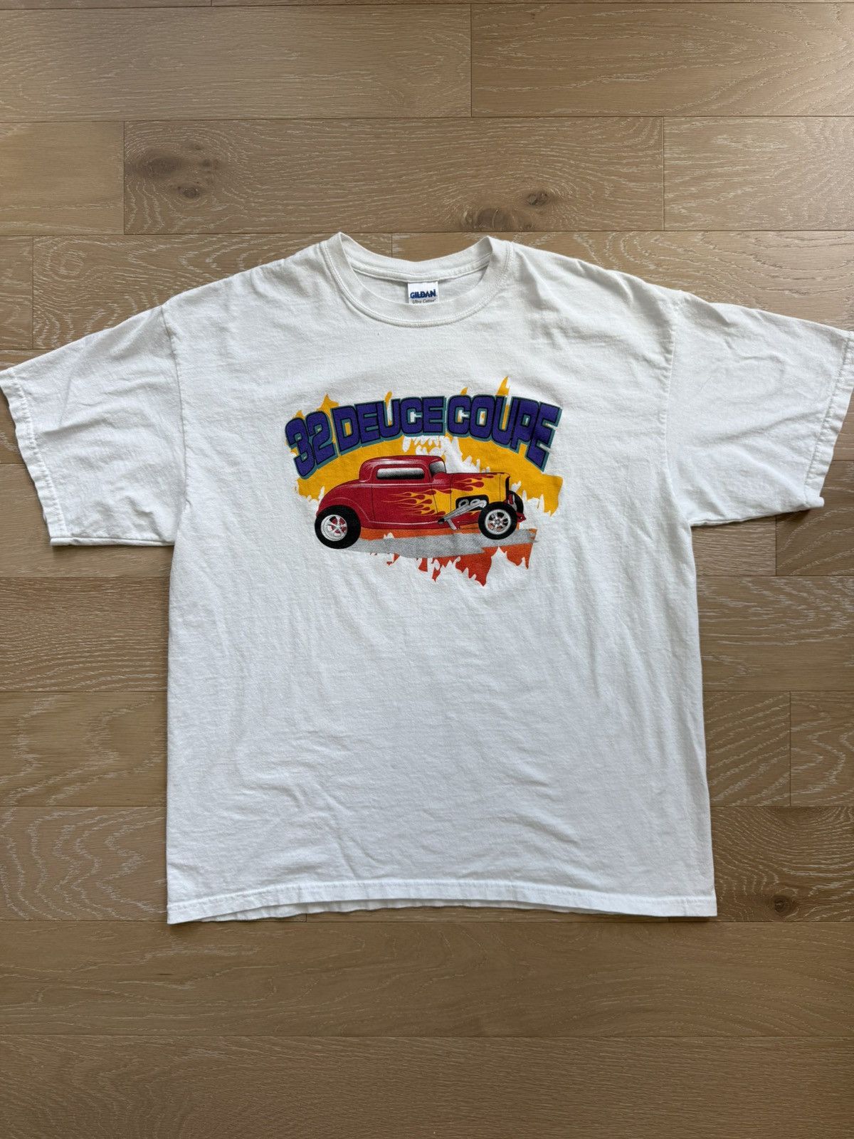 Gildan Ford 32 Deuce Coupe 1932 Model 18 Hot Rod Racing Car Shirt Size US XL / EU 56 / 4 - 3 Thumbnail