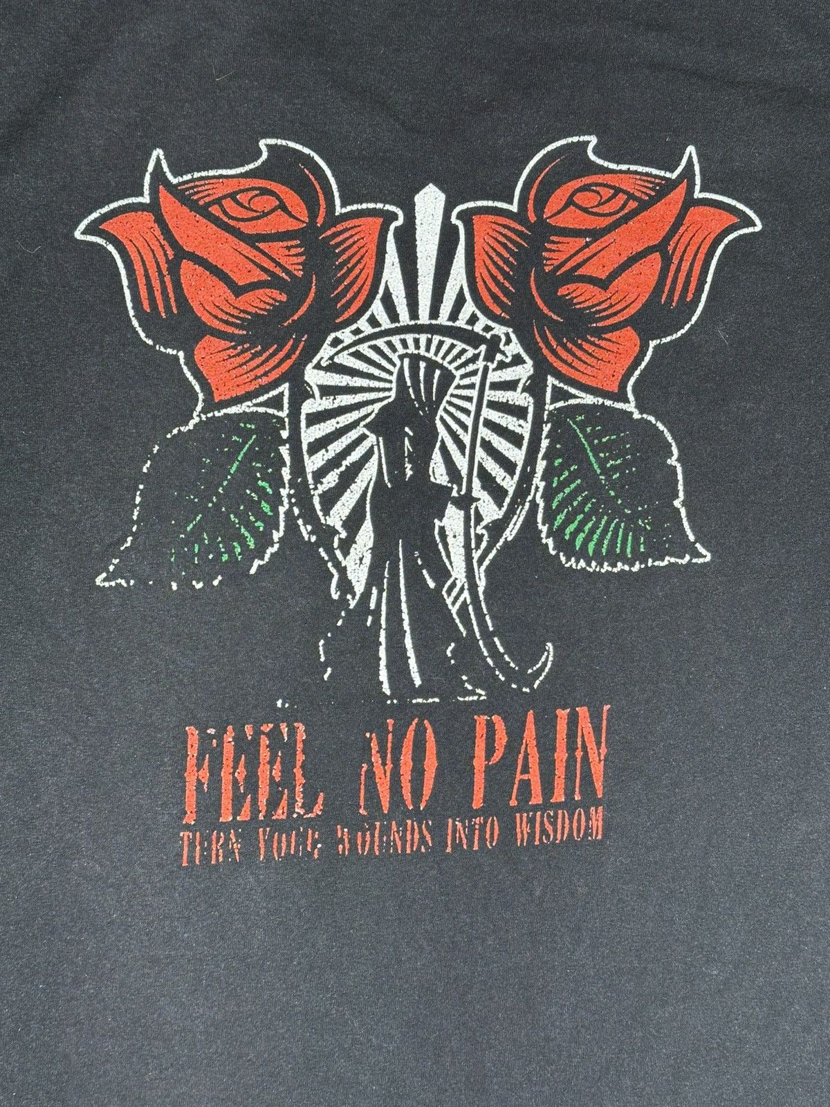 Empyre Empire Reaper and Red Rose Design On The Back Tshirt Size US L / EU 52-54 / 3 - 6 Thumbnail