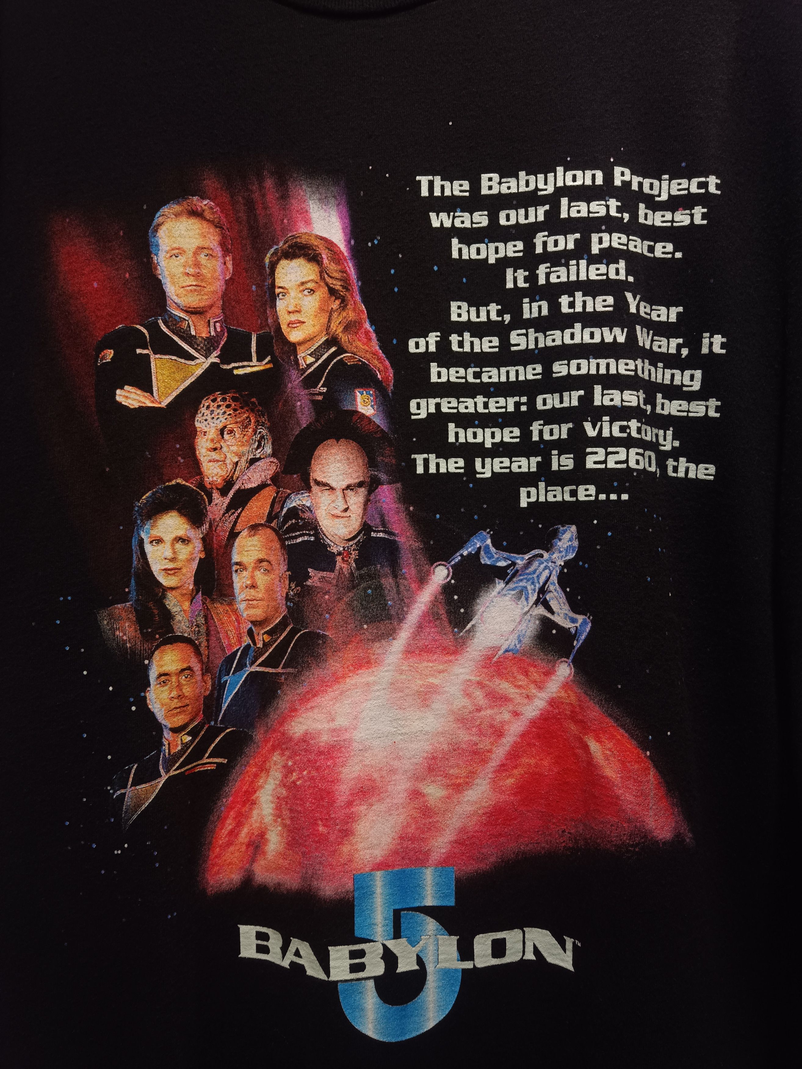 Fashion Victim × Vintage babylon 5 Warner Bros 1997 Size US XL / EU 56 / 4 - 2 Thumbnail