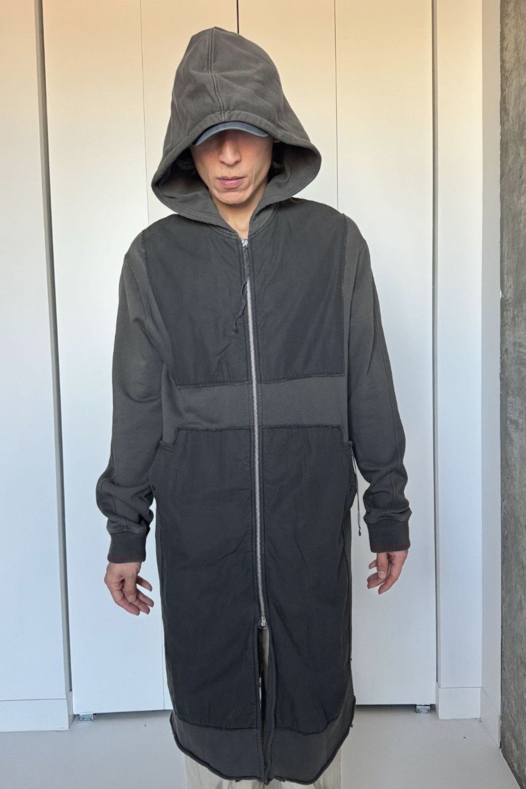 Damir Doma Damir Doma Silent Avant-Garde Panel Zip Jacket Grey Size US XL / EU 56 / 4 - 6 Thumbnail