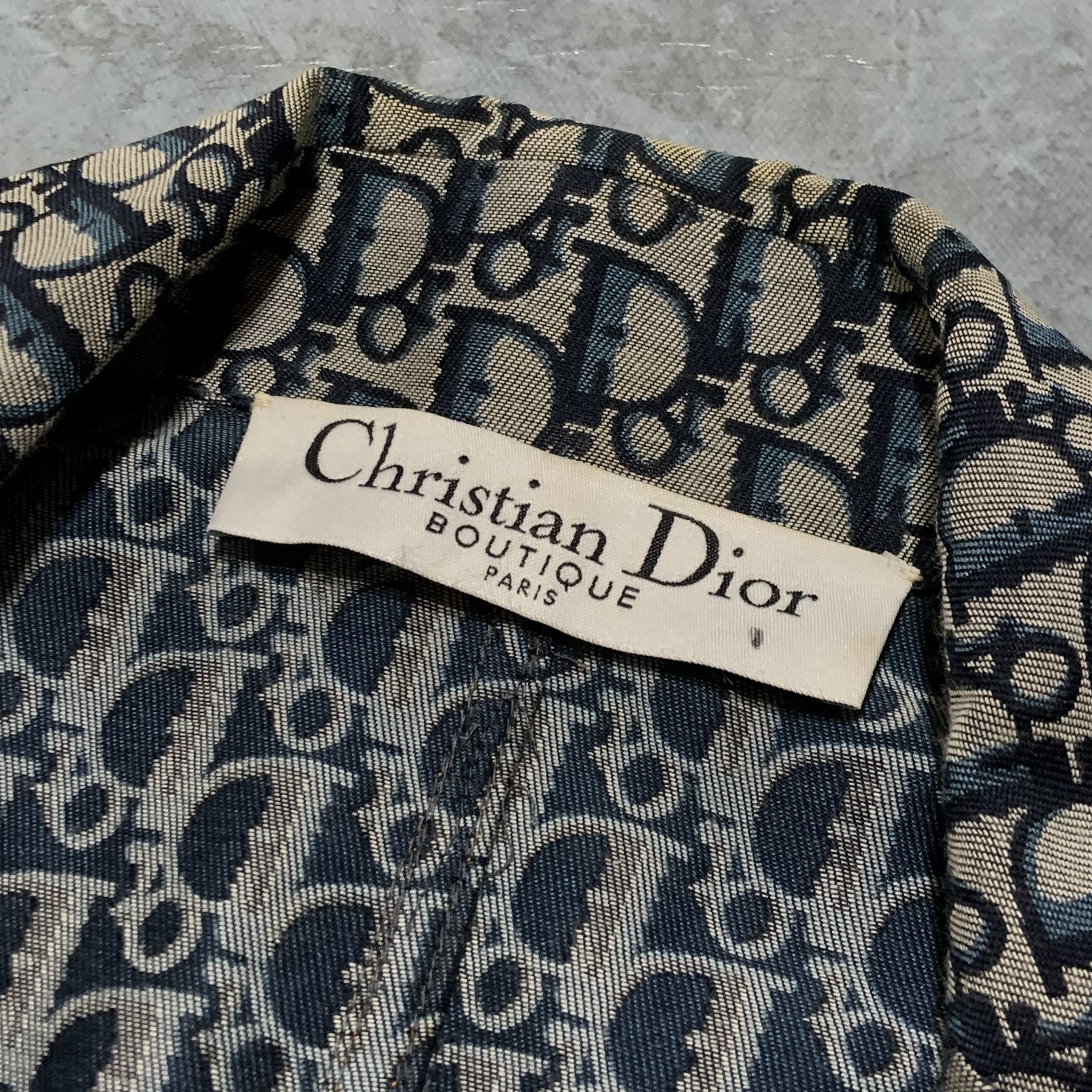 Dior Christian Dior - SS05 - Oblique Trotter Monogram Jacket Size M / US 6-8 / IT 42-44 - 5 Thumbnail