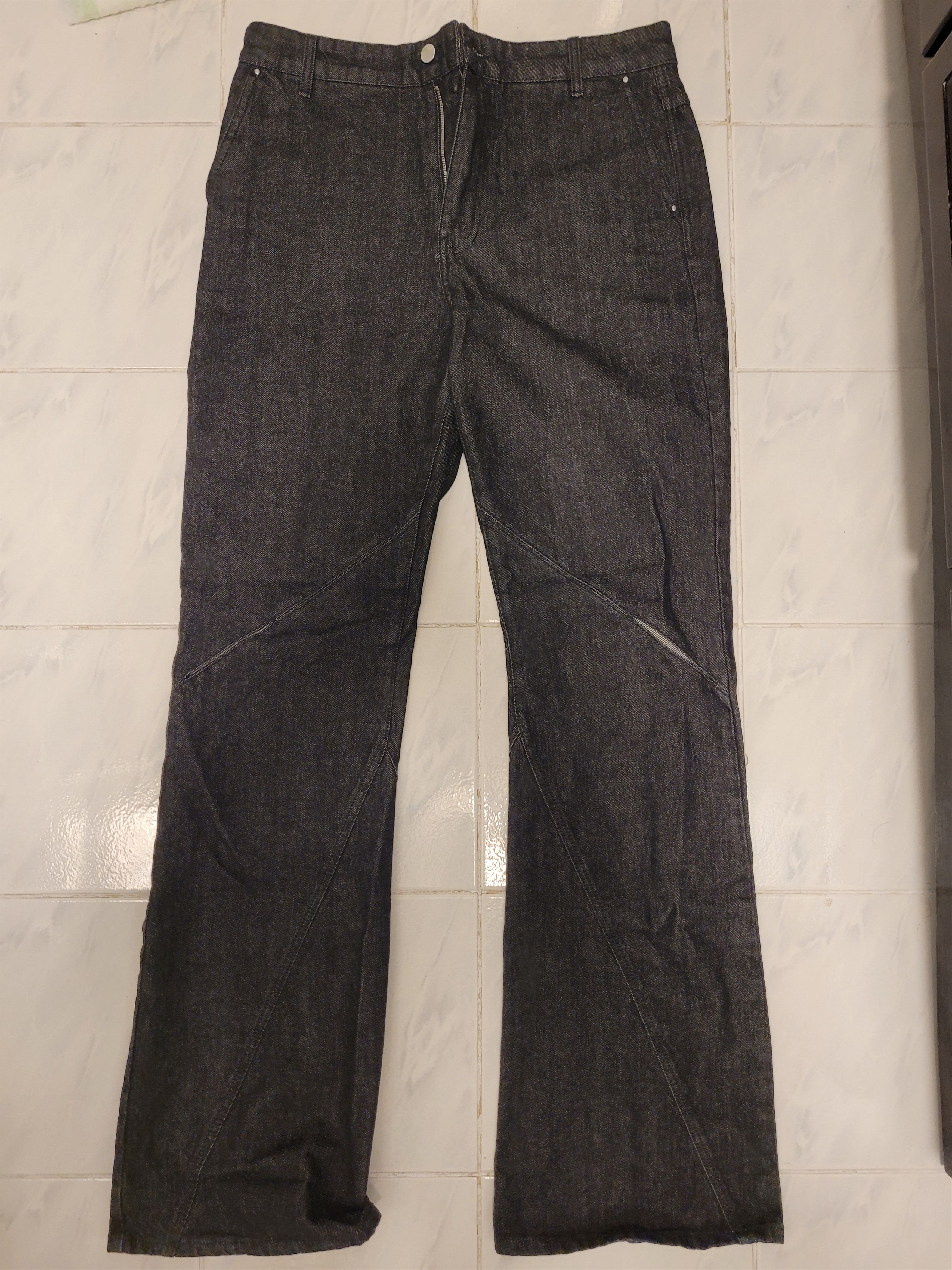 image of Heliot Emil Black Eutrophic Jeans, Men's (Size 32)
