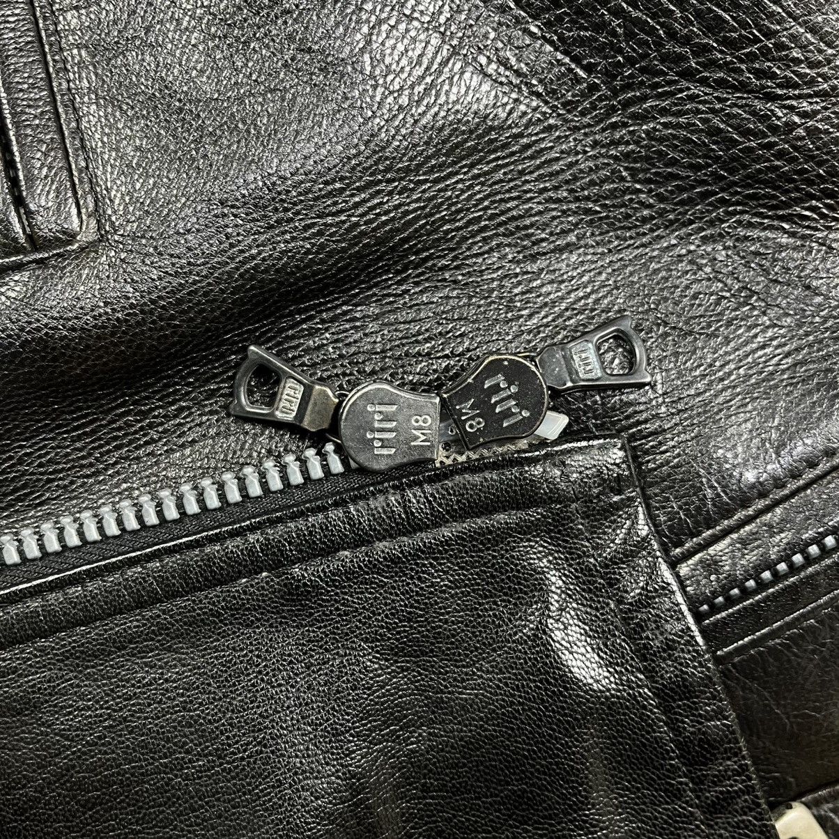 Isamu Katayama Backlash Backlash x Rolls embroidery cross double riders leather Size US S / EU 44-46 / 1 - 8 Thumbnail