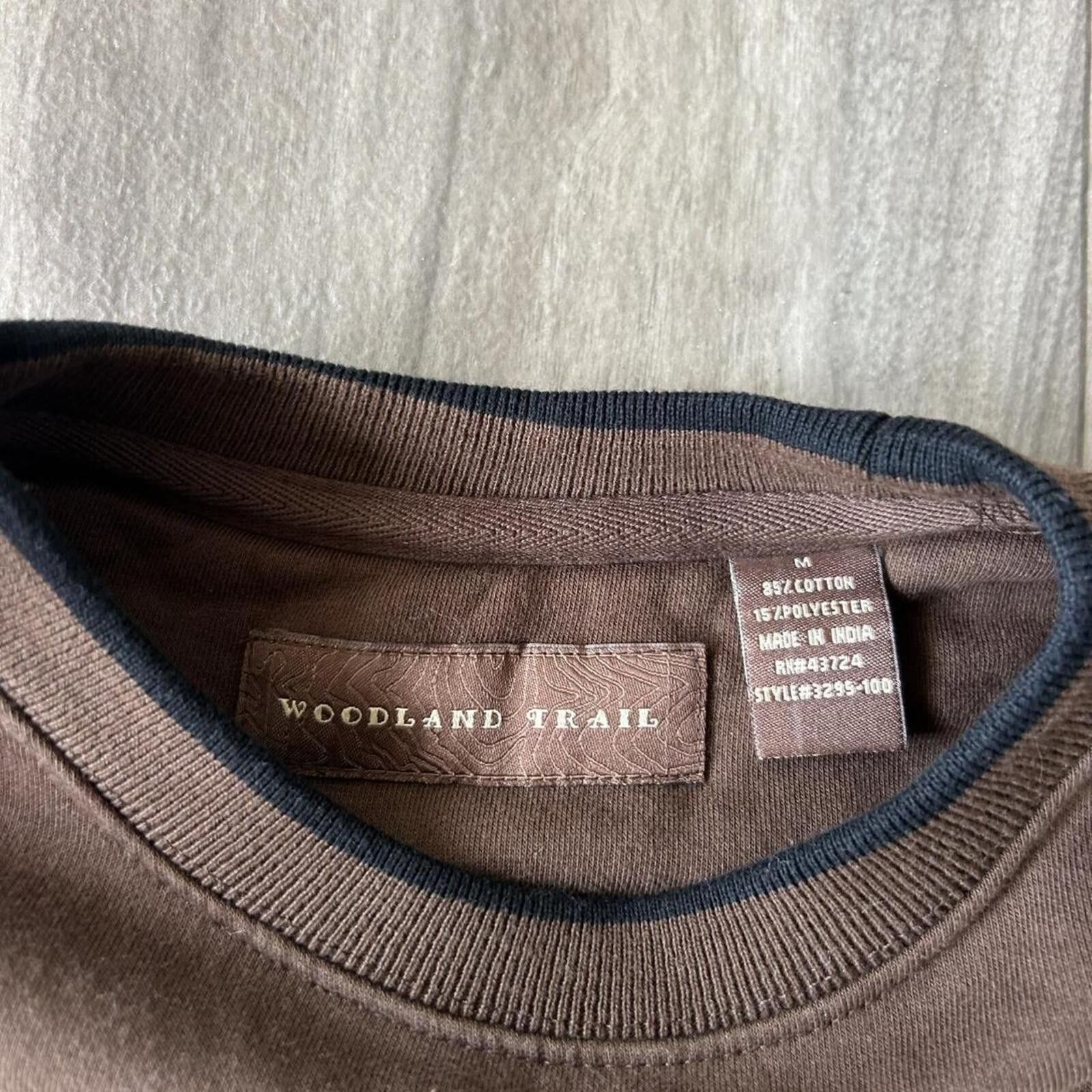 Other Vintage 90’s Brown Nature Deer Crewneck Sweatshirt size M Size US M / EU 48-50 / 2 - 4 Thumbnail