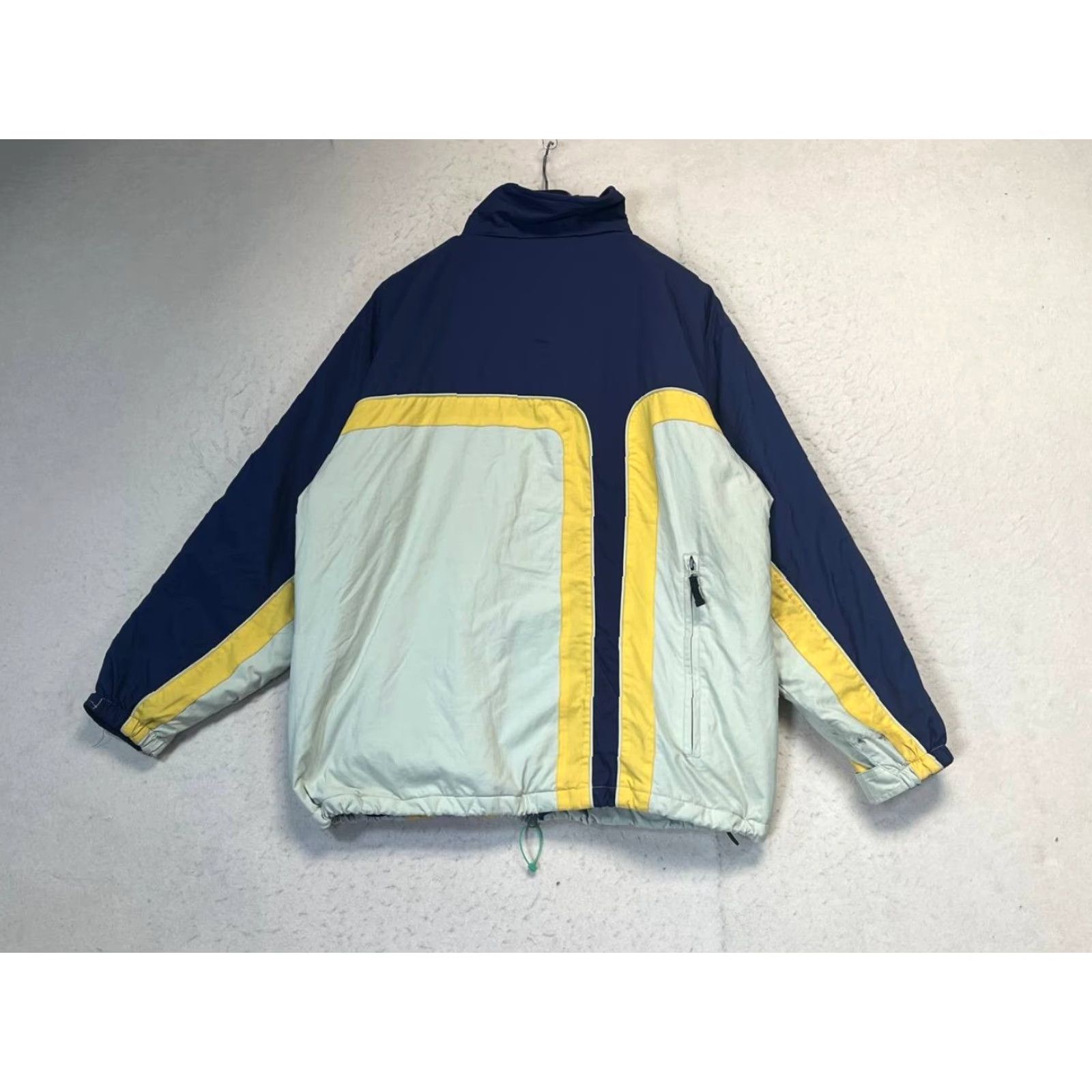 Body Glove VINTAGE Body Glove Active Jacket Hooded L Large Gray Yellow Size US L / EU 52-54 / 3 - 2 Thumbnail