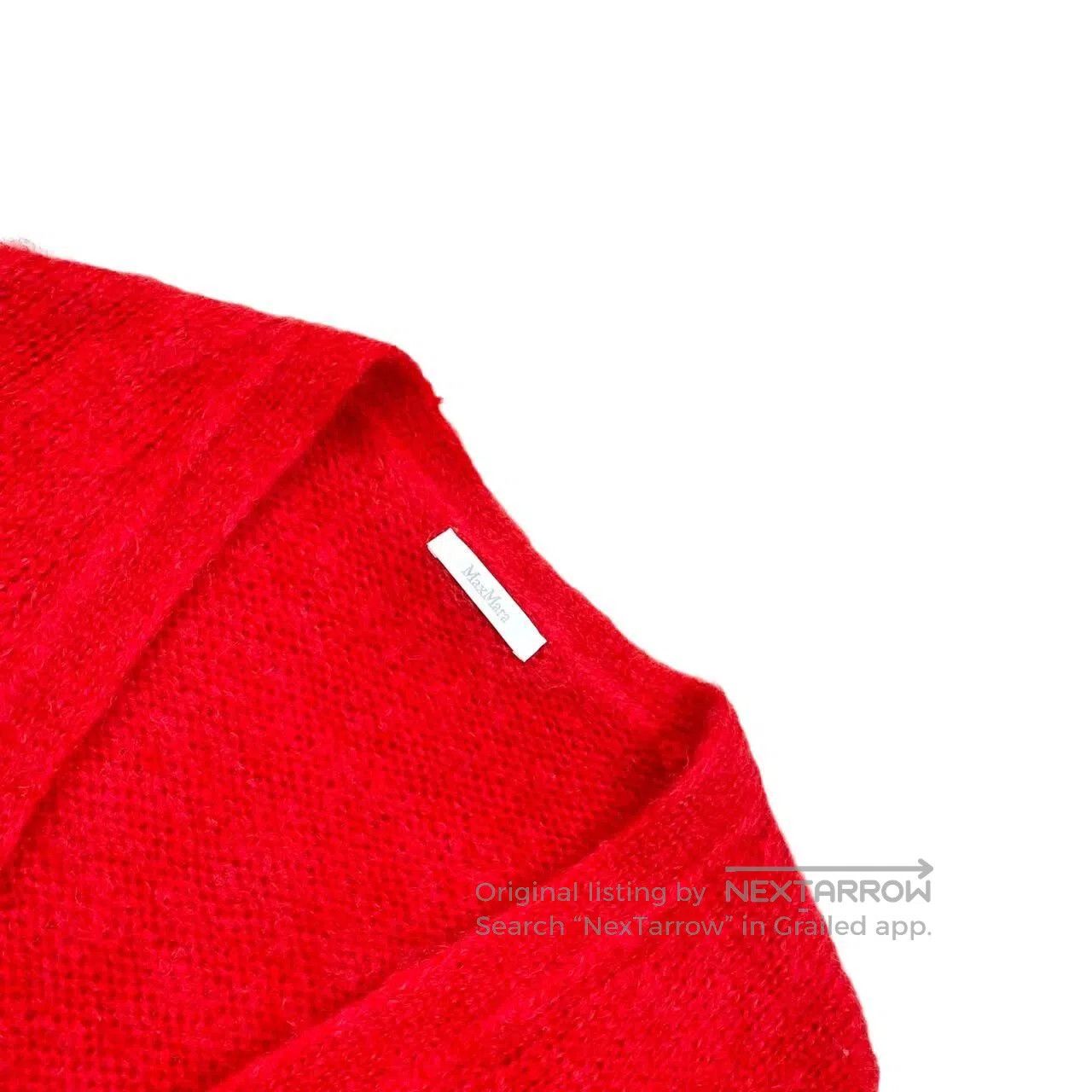 Max Mara Max Mara V-neck mohair cardigan| Size M / US 6-8 / IT 42-44 - 3 Thumbnail