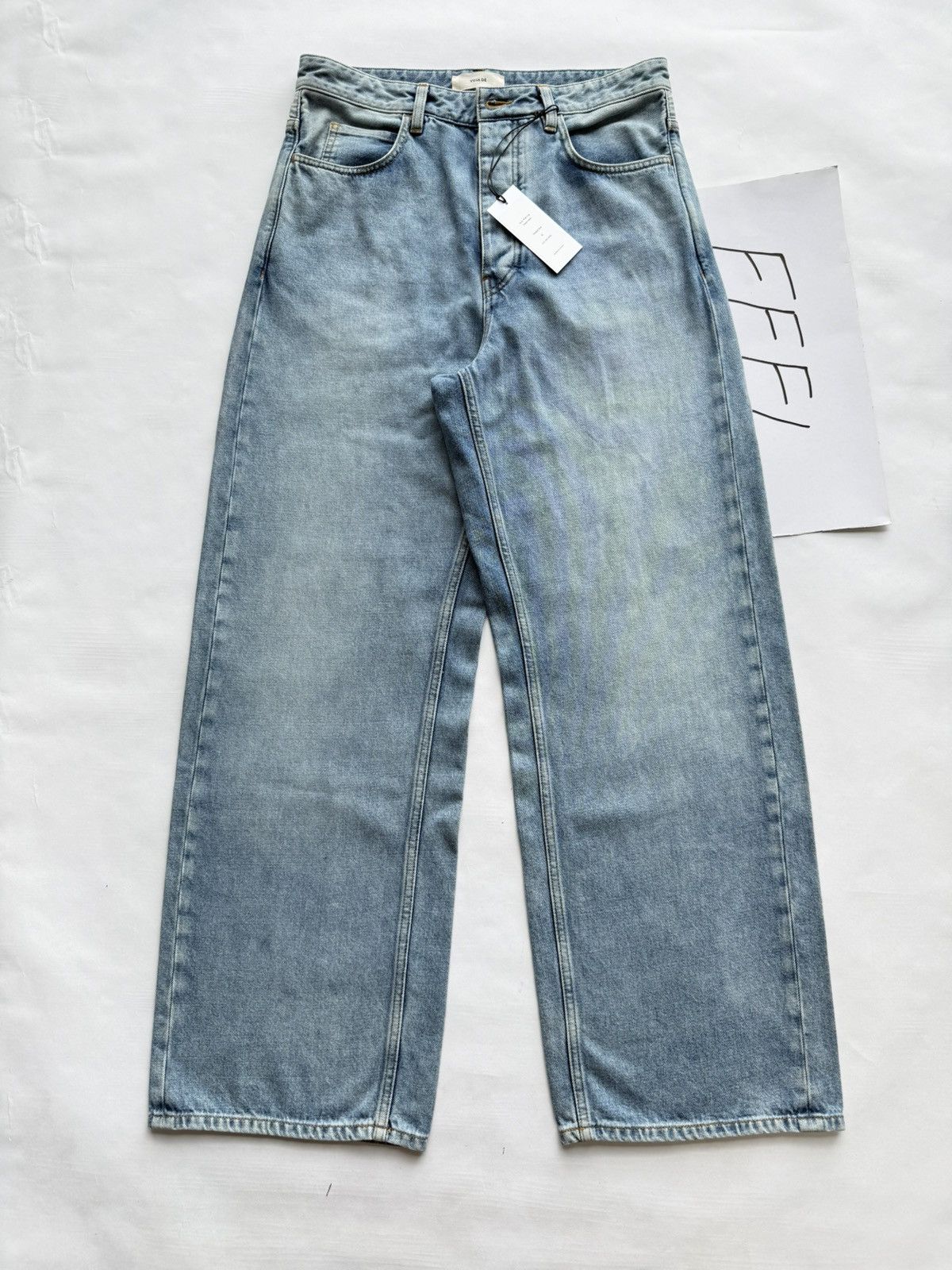 Vuja De VUJADE WES RELAXED FIT NANOMIST JEANS IN ESPRESSO | Grailed