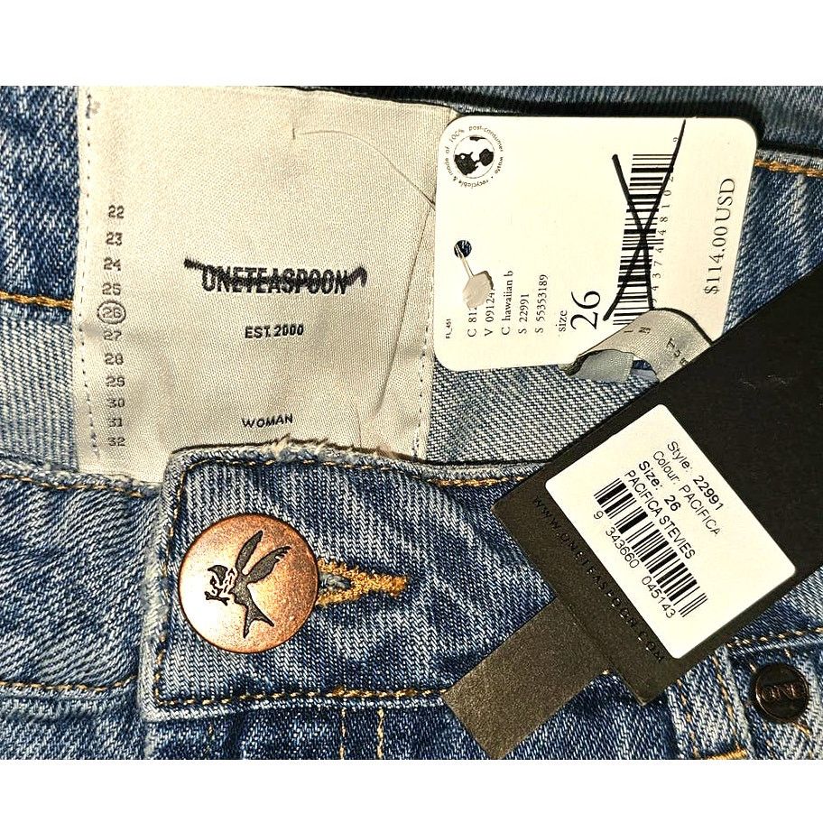 Free People New Free People x OneTeaspoon Stevie’s Boyfriend Shorts $114 Size 26" / US 2 / IT 38 - 7 Thumbnail
