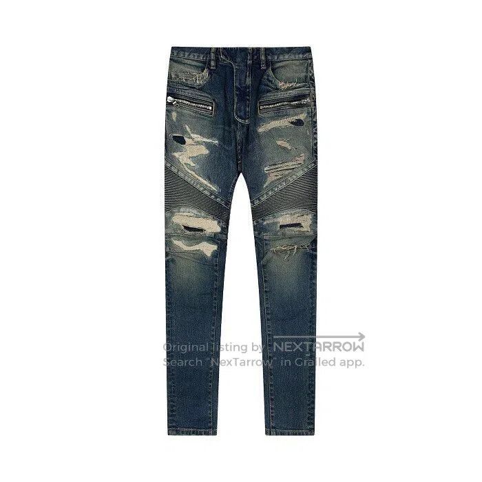 Balmain Balmain Distressed Denim Jeans for Men. Size US 29 - 9 Thumbnail