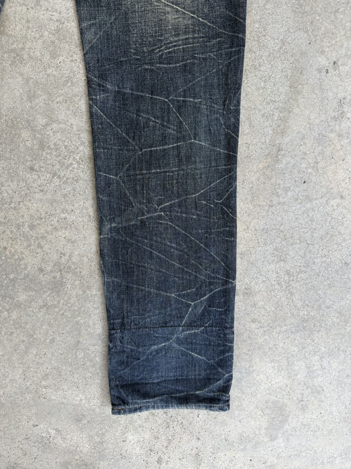 Hysteric Glamour Japanese Nylaus Double Waist Distressed Jeans Size US 32 / EU 48 - 12 Thumbnail