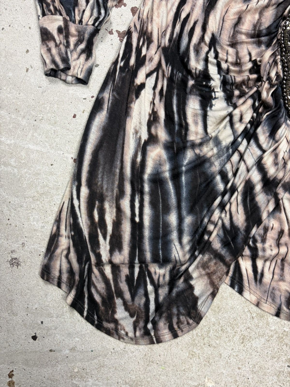 Roberto Cavalli Vintage Roberto Cavalli Animal Print Asymmetrical Dress Size S / US 4 / IT 40 - 5 Thumbnail