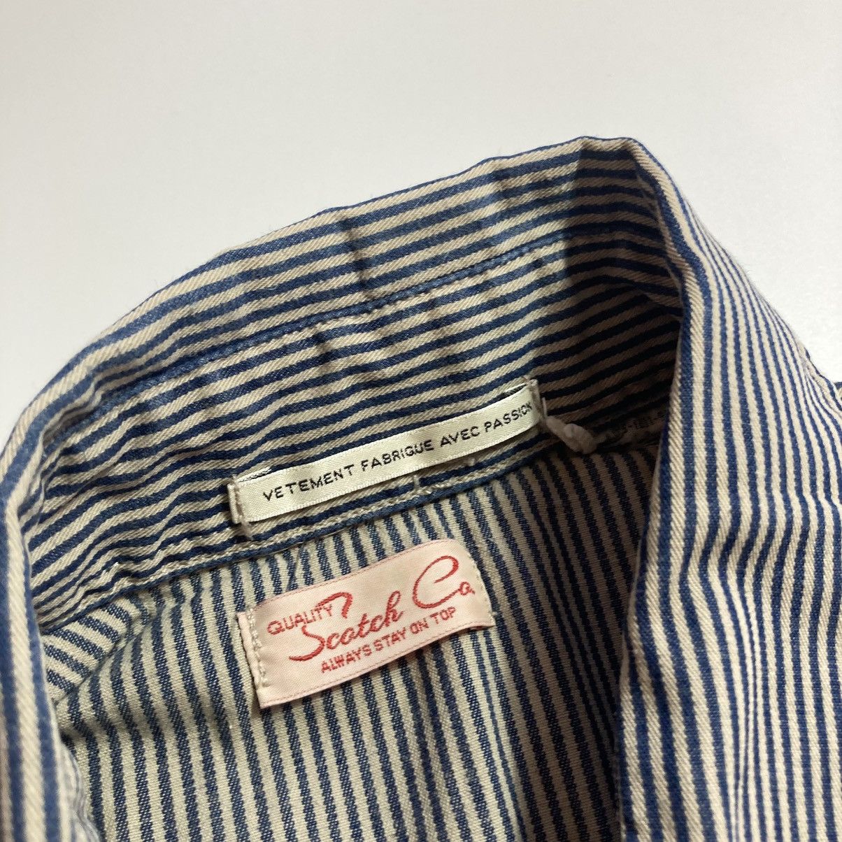 Scotch & Soda vintage scotch & soda stripe shirt Size US M / EU 48-50 / 2 - 7 Thumbnail
