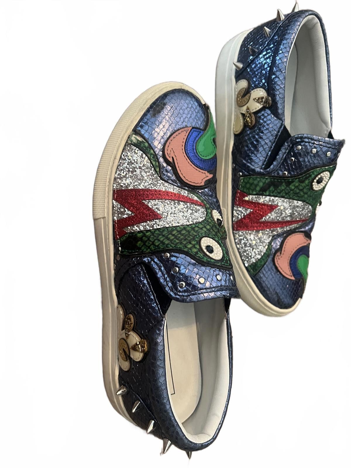 Marc Jacobs Marc Jacobs Mercer Frog Skate Slip-On Sneakers - Size 37 Size US 6 / IT 36 - 5 Thumbnail