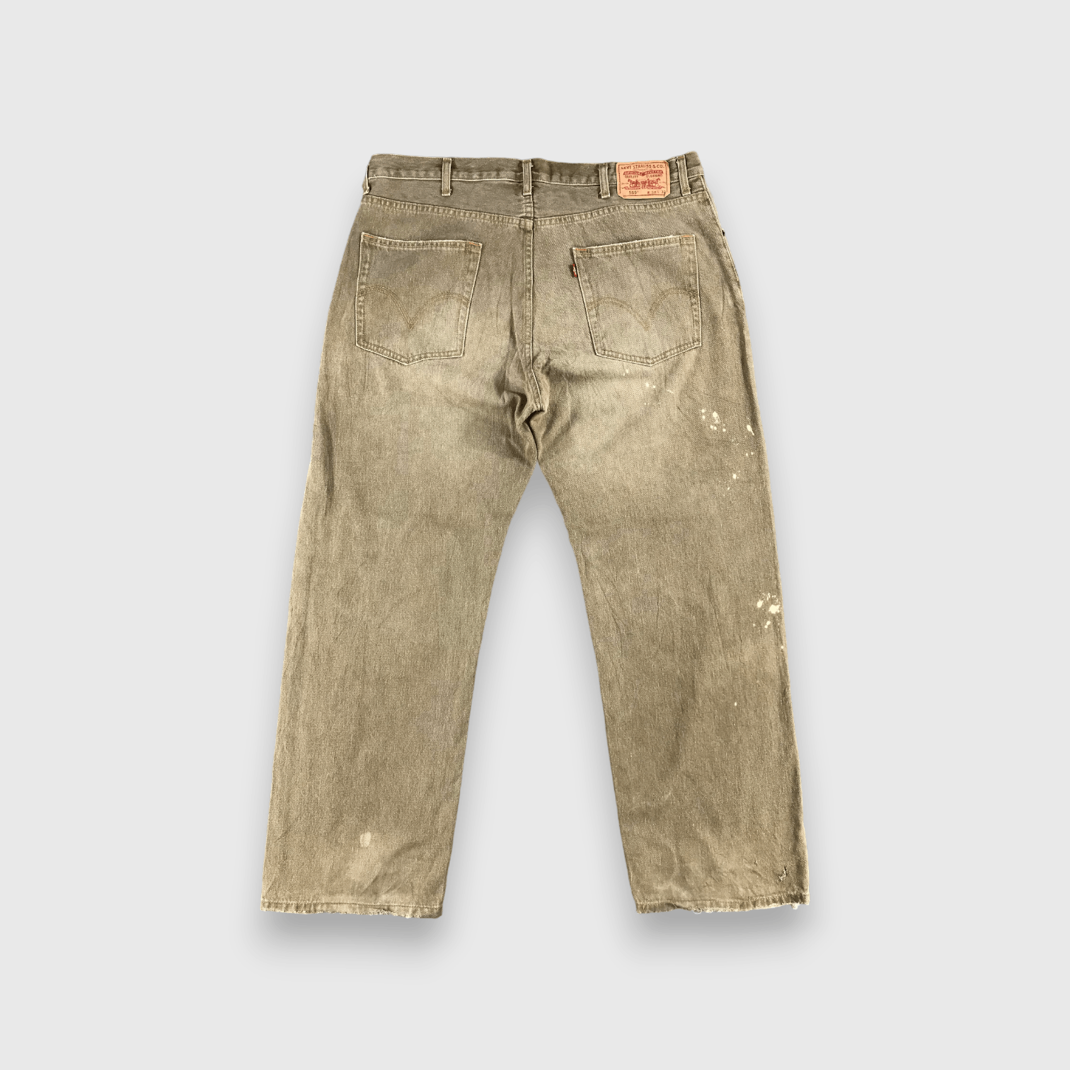 Levi's Vintage Earth Tone Levis 569 Jeans-J1228 Size US 40 / EU 56 - 2 Thumbnail