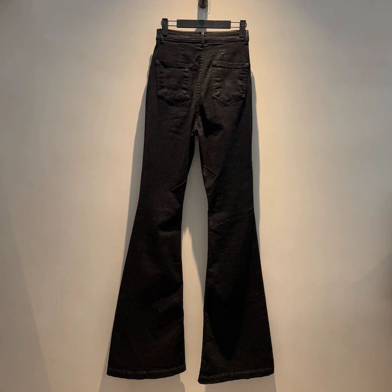 Rick Owens rick owens Brushed wax with sparkle classic slightly-croppe Size US 27 - 5 Thumbnail