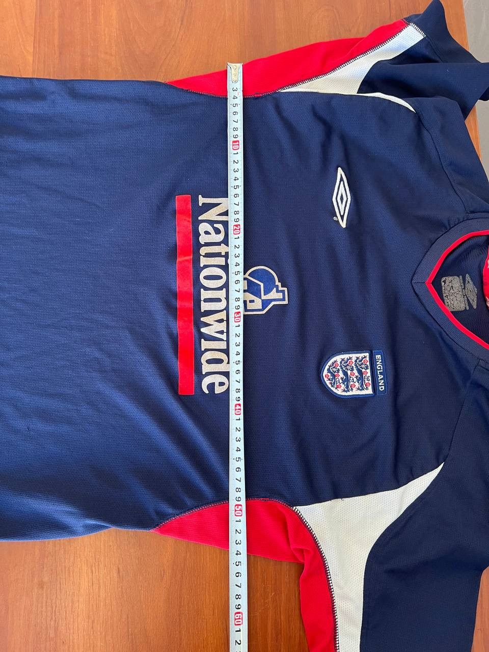 Umbro 2005/06 ENGLAND TEAM TRAINING SOCCER JERSEY FOOTBALL SHIRT L Size US L / EU 52-54 / 3 - 20 Thumbnail