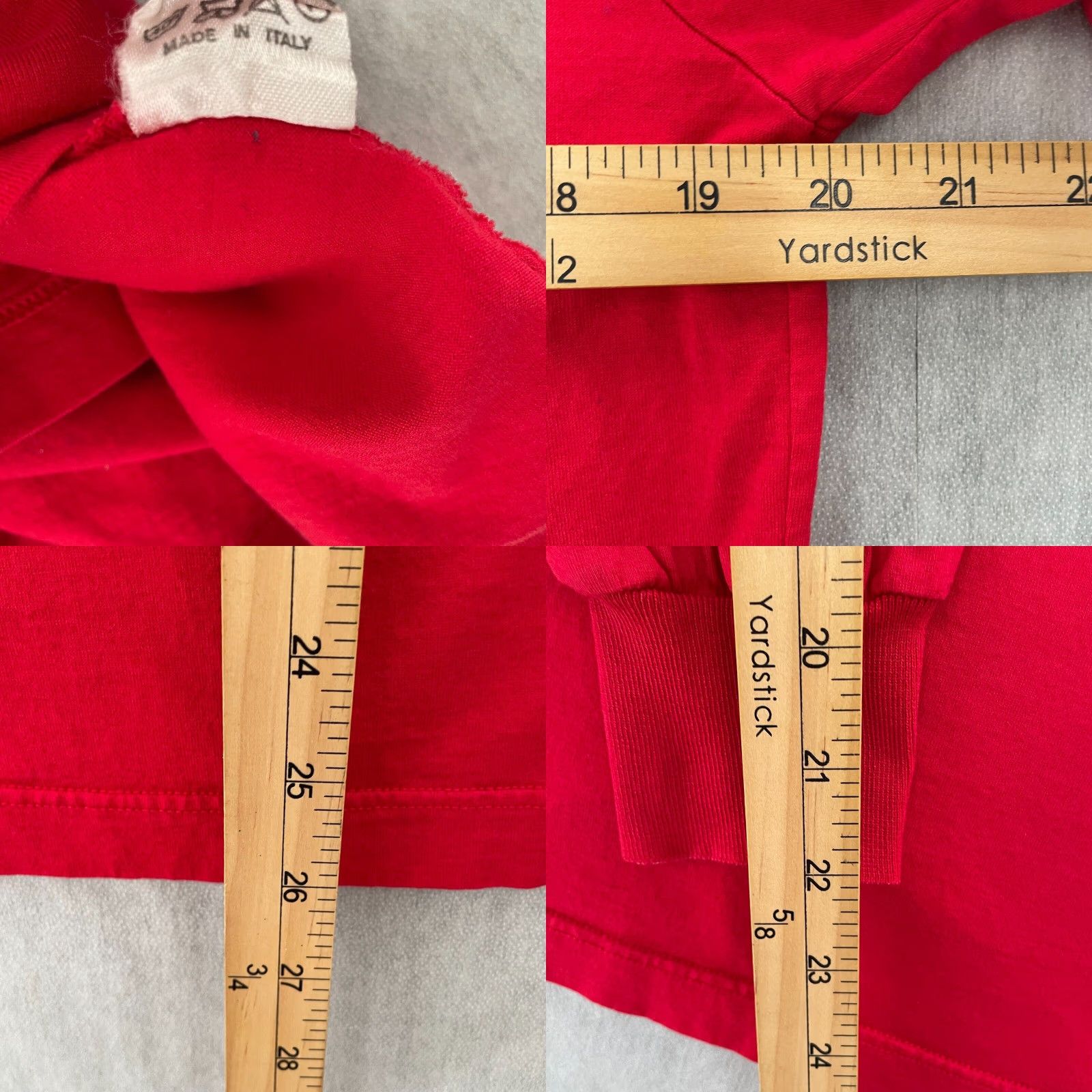 Paul & Shark Paul & Shark Yachting Sweatshirt Adult XL Slim Red Turtleneck Pullover Mens Knit Sweater - Cotton, Logo, Embroidered, Solid, Classic Designer Size US XL / EU 56 / 4 - 8 Thumbnail