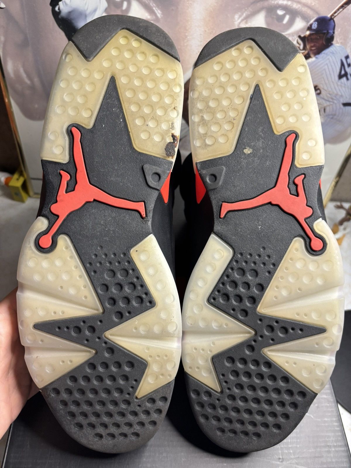 Jordan Brand Air Jordan 6 Retro black infrared Size US 14 / EU 47 - 5 Thumbnail