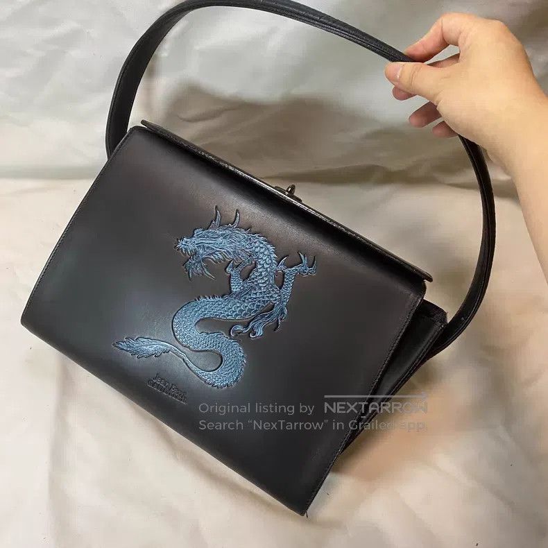 Jean Paul Gaultier jean paul gaultier Dragon-embossed Thorn Handbag Size ONE SIZE - 1 Thumbnail