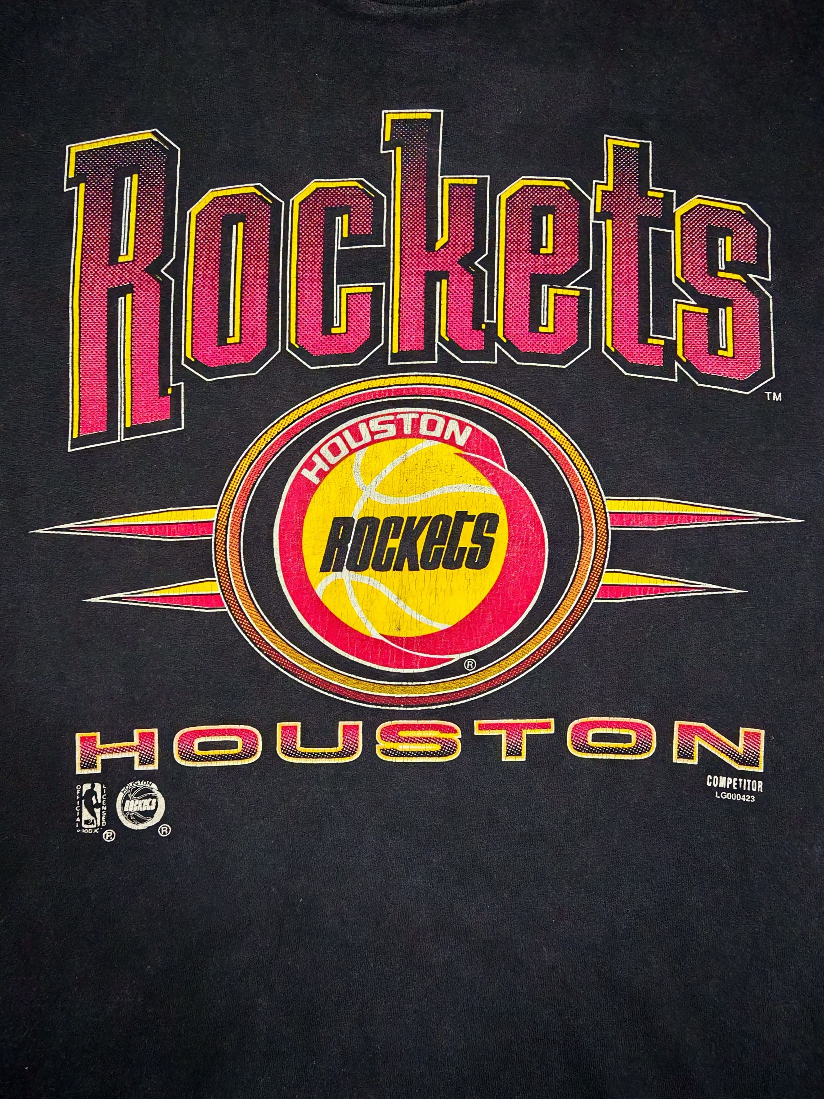 Vintage Vintage Houston Rockets Tees Size US XL / EU 56 / 4 - 2 Thumbnail