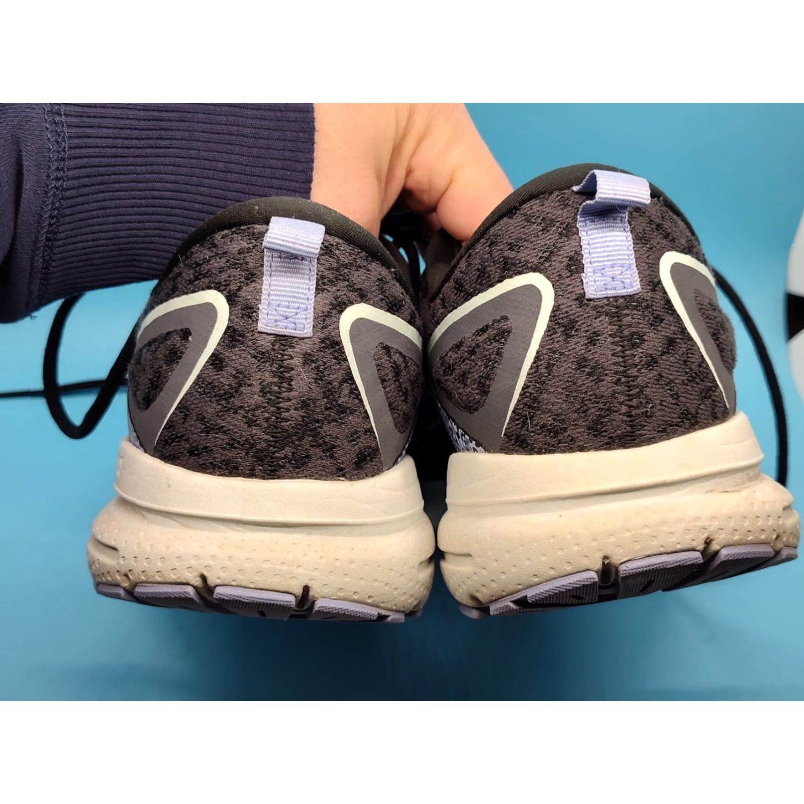 Brooks VINTAGE Brooks Trace 3 Sneakers Women's Athletic Running & Jogging Shoes Size 9.5 Medium US Blackened Pearl Skylight Iris Size US 7.5 / IT 37.5 - 7 Thumbnail