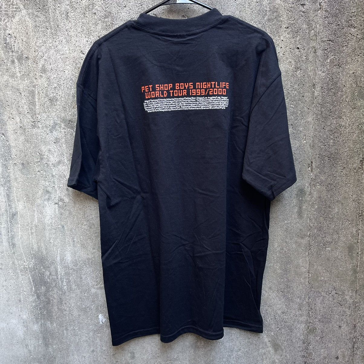Band Tees × Vintage Vintage 1999/2000 Pet Shop Boys Nightlife World Tour Shirt Size US XL / EU 56 / 4 - 4 Thumbnail