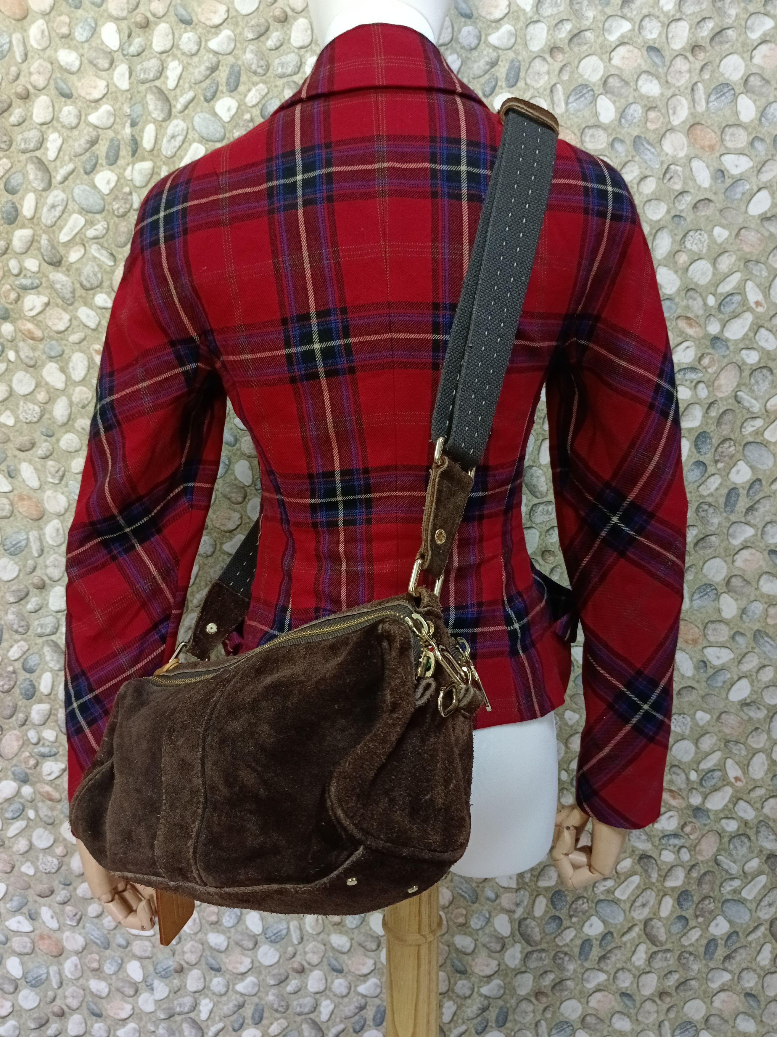 Leather MINITALY SUEDE LEATHER SLING/CROSSBODY Size ONE SIZE - 3 Thumbnail