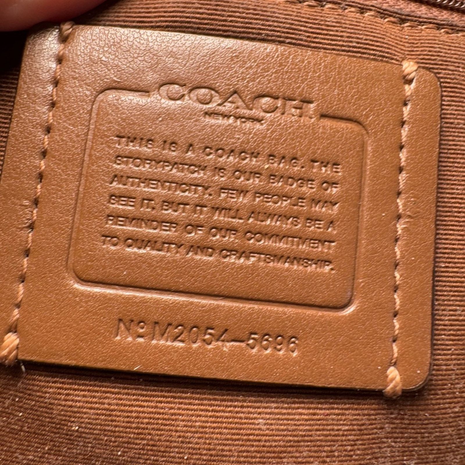 Coach Coach City Tote Brown Monogram Canvas Leather Tote #5696 Size ONE SIZE - 2 Thumbnail