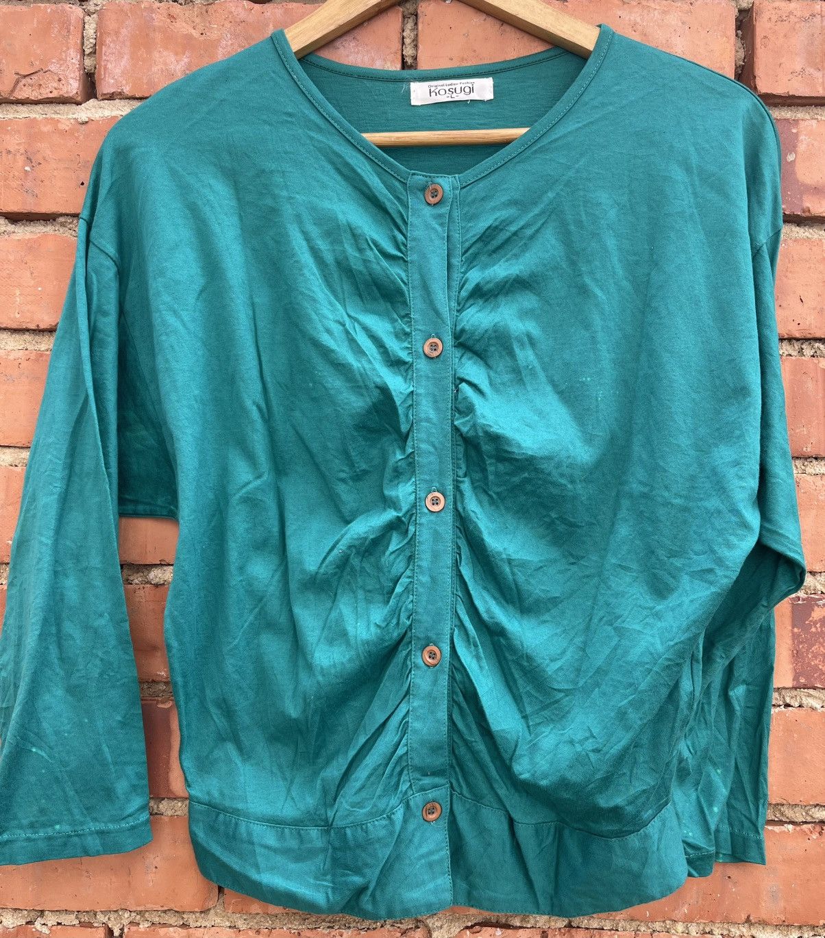 Japanese Brand Vintage Kosugi Cardigan Size L / US 10 / IT 46 - 1 Thumbnail