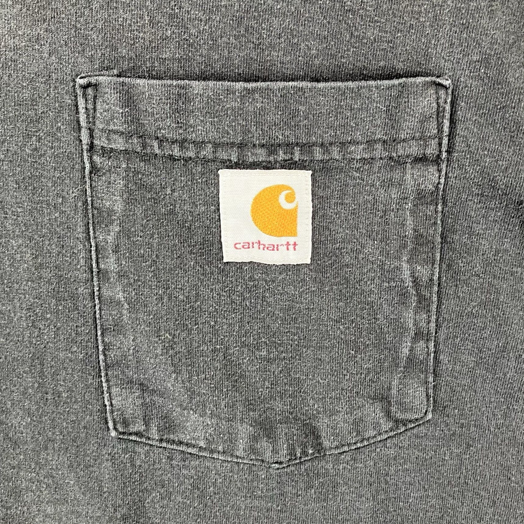 Carhartt Carhartt T-Shirt Mens 2XL Short Sleeve Crew Neck Black Heavy Cotton Regular Fit Logo Pockets All Seasons Classic Outdoor Vintage No Size US XXL / EU 58 / 5 - 4 Thumbnail