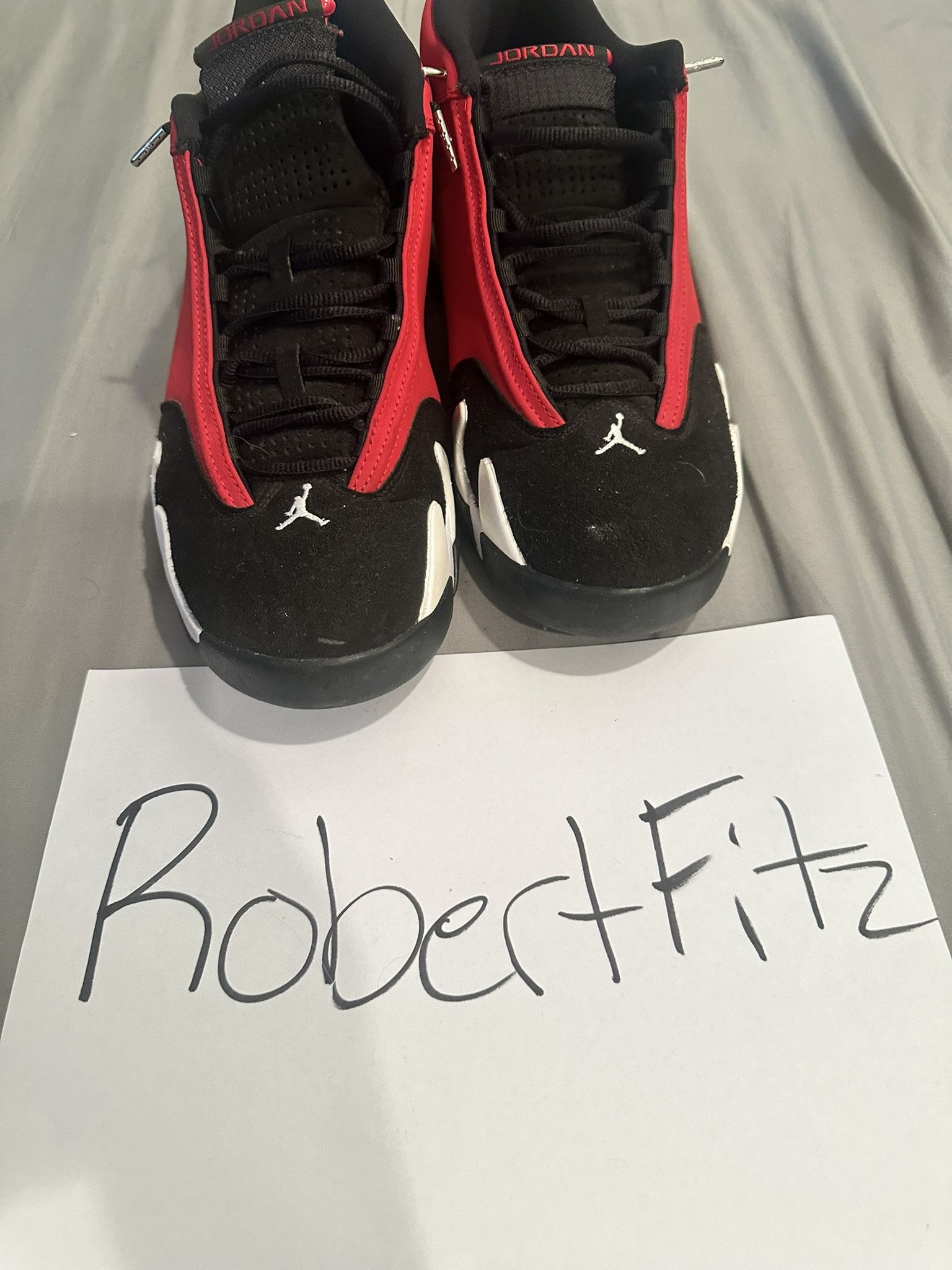 Jordan Brand Jordan 14 Retro Gym Red Toro Size US 14 / EU 47 - 2 Thumbnail