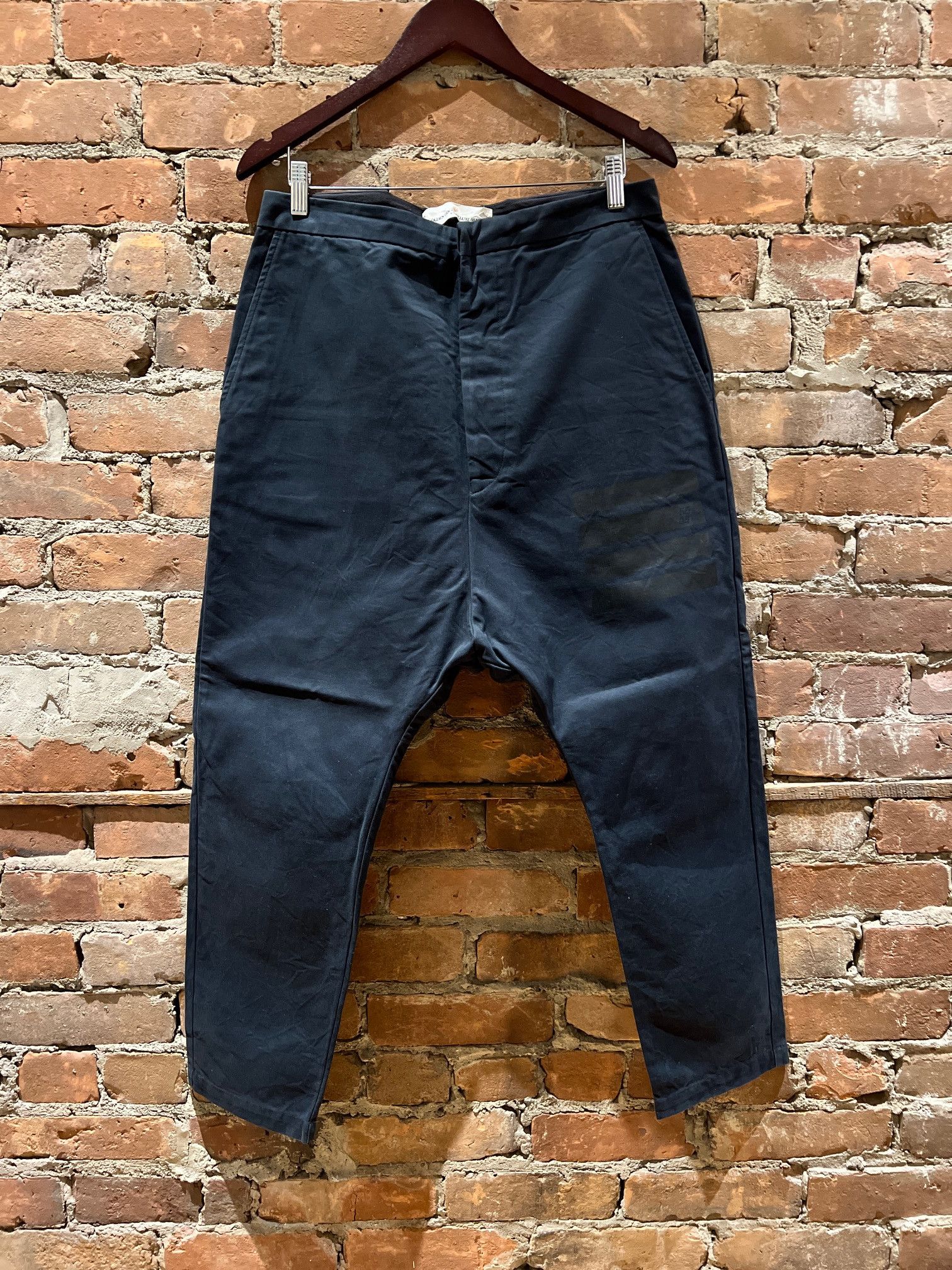 Golden Goose Golden Goose Deluxe Brand Drop-Crotch Pants Size US 30 / EU 46 - 1 Thumbnail