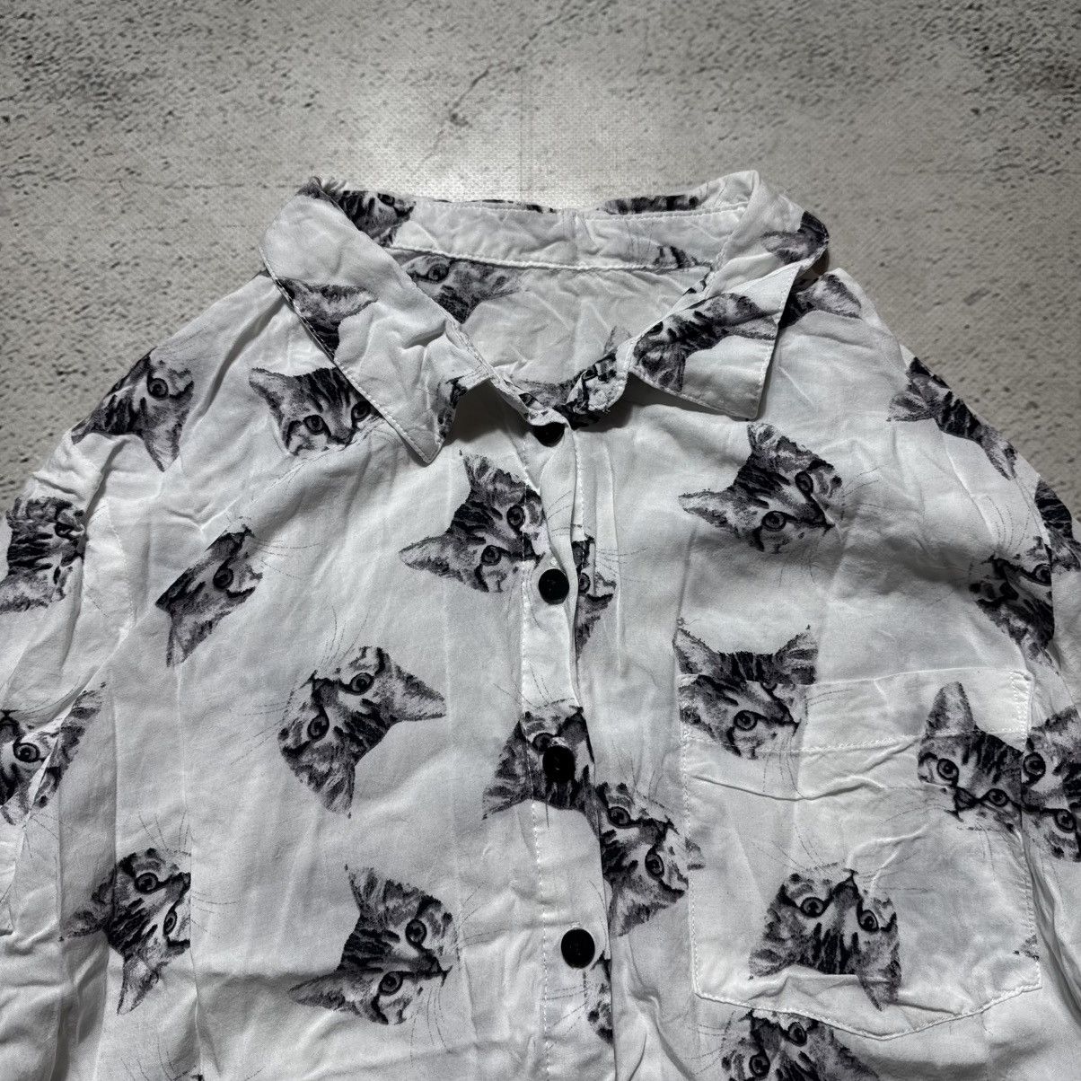 Hysteric Glamour hysteric glamour type shirt with kitties cute gothic punk Size M / US 6-8 / IT 42-44 - 5 Thumbnail