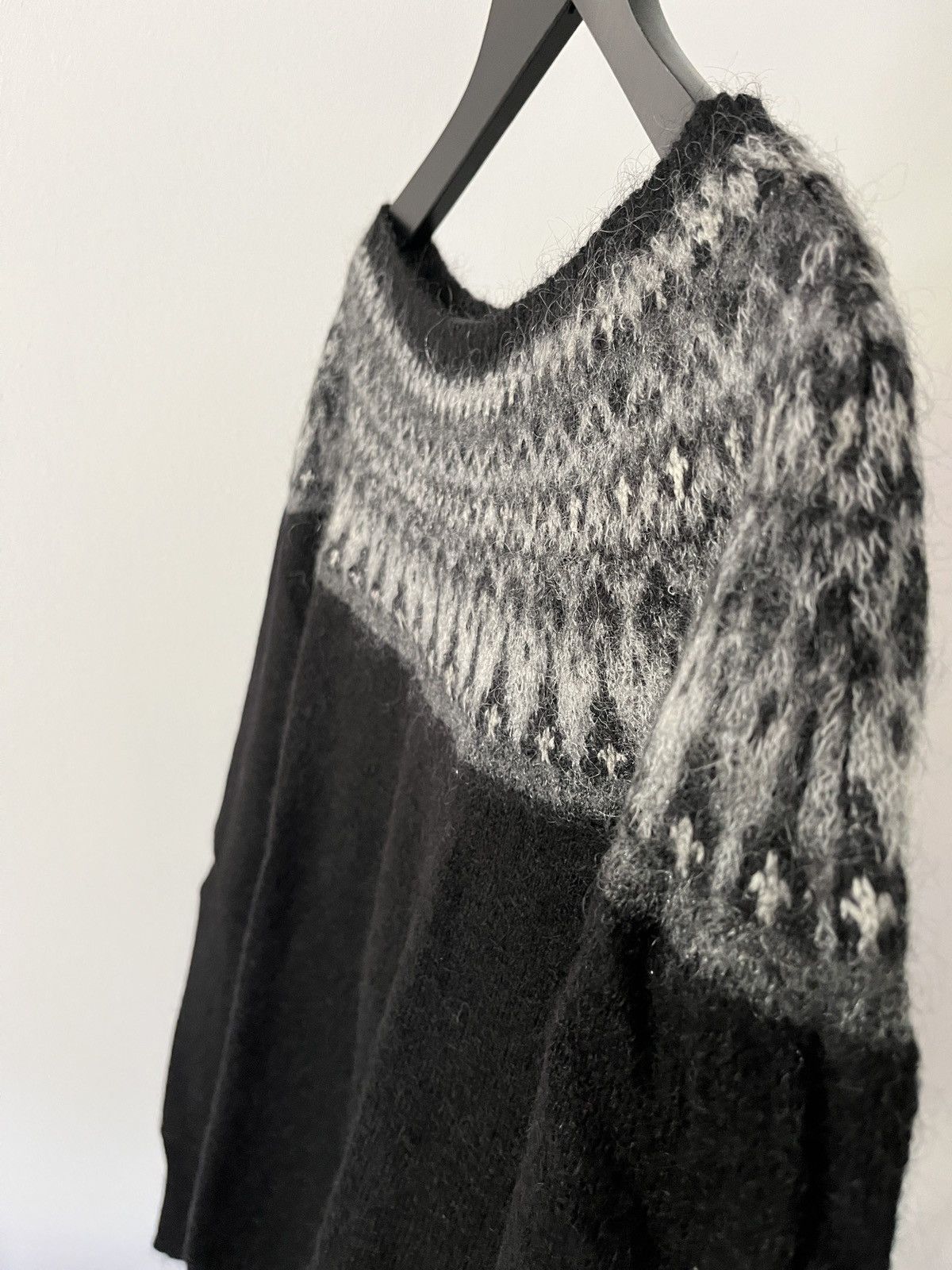 Dior DIOR HOMME X HEDI SLIMANE MOHIAR SHETLAND KNIT JUMPER FW2006 Size US M / EU 48-50 / 2 - 3 Thumbnail