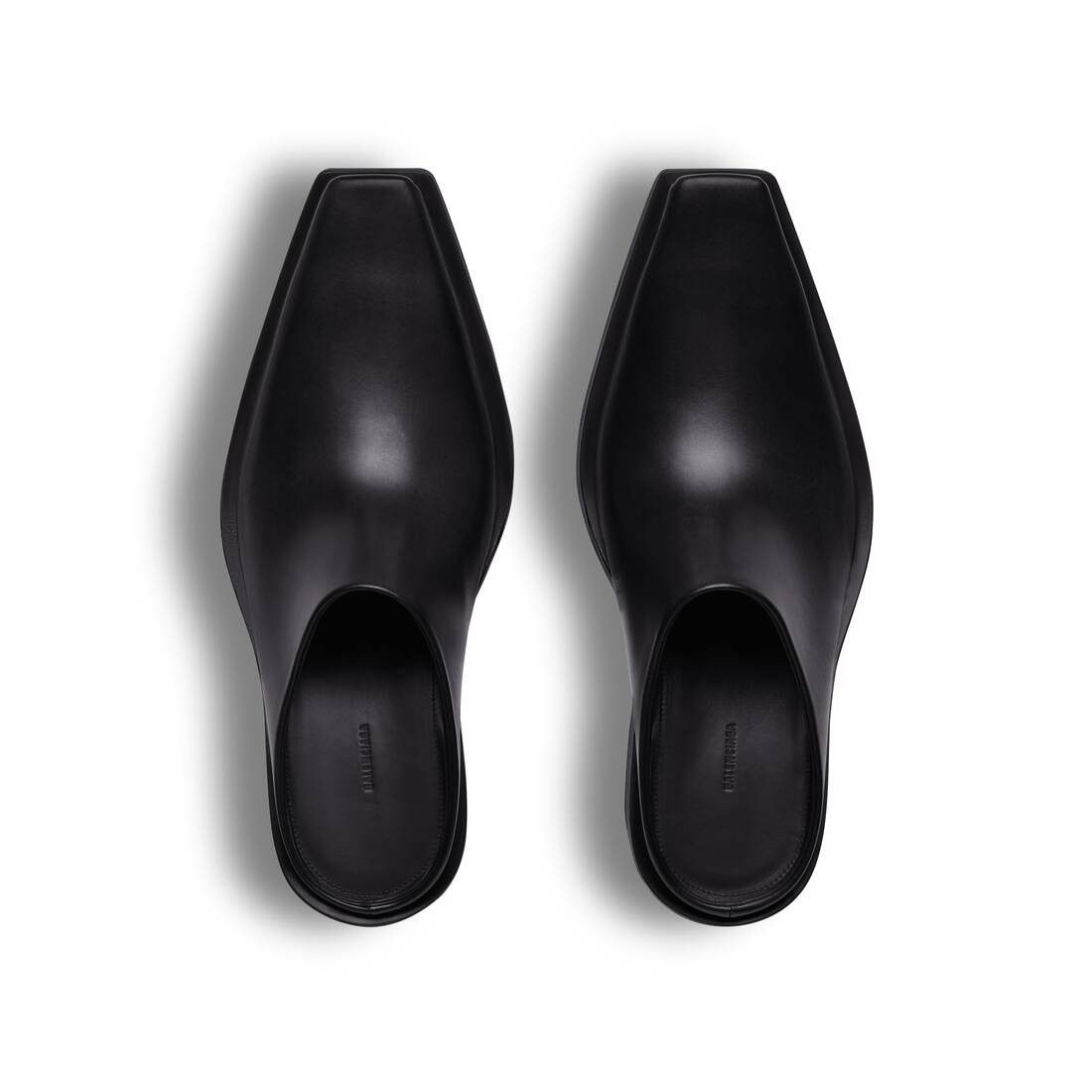 Balenciaga o1bcso1str1025 Santiago Mules in Black Size US 8 / EU 41 - 6 Thumbnail