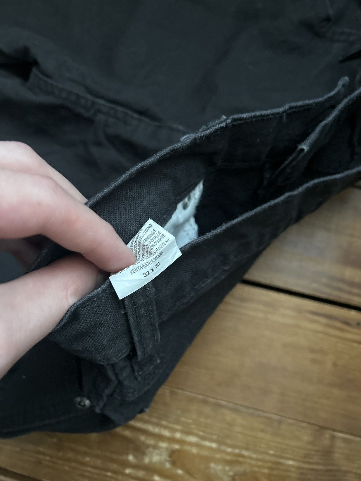 Dickies × Vintage Vintage Dickies Black Carpenter Work Pants Size US 32 / EU 48 - 3 Thumbnail