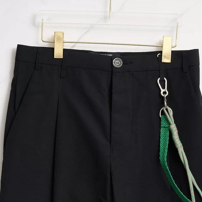 Song For The Mute Song For The Mute Chain-trimmed suit pants Size 50R - 2 Thumbnail