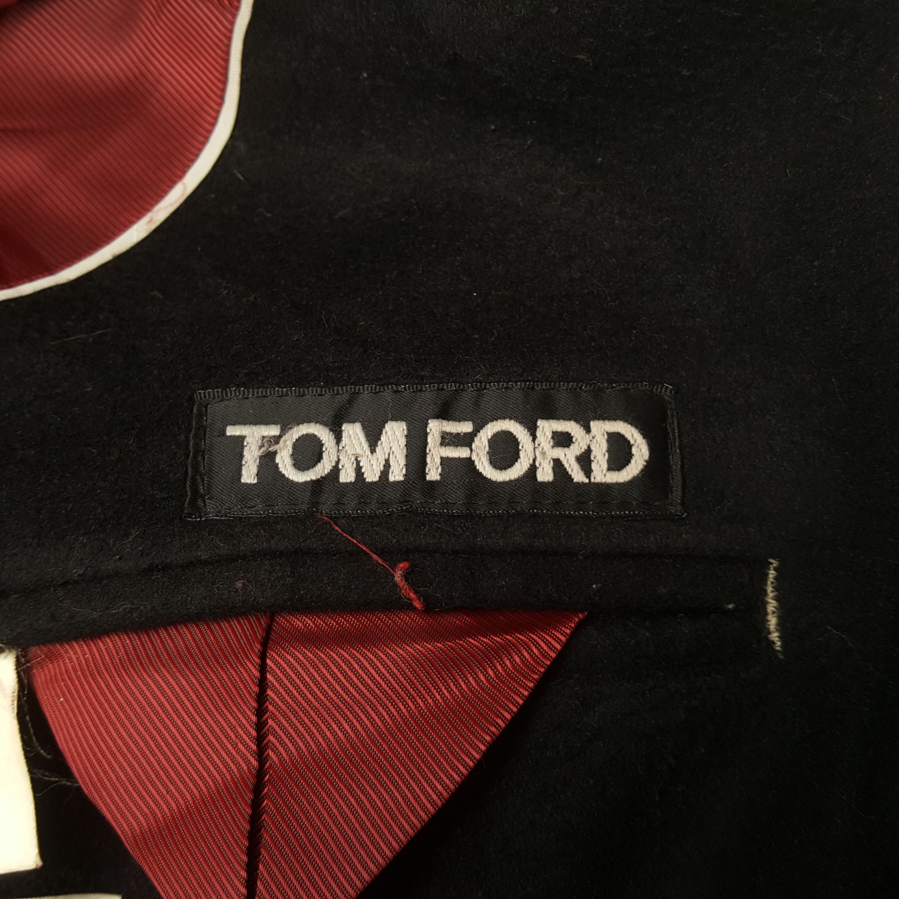Tom Ford Vintage Tom Ford American Fashion Designer Coat C307N11 Size 38R - 4 Thumbnail