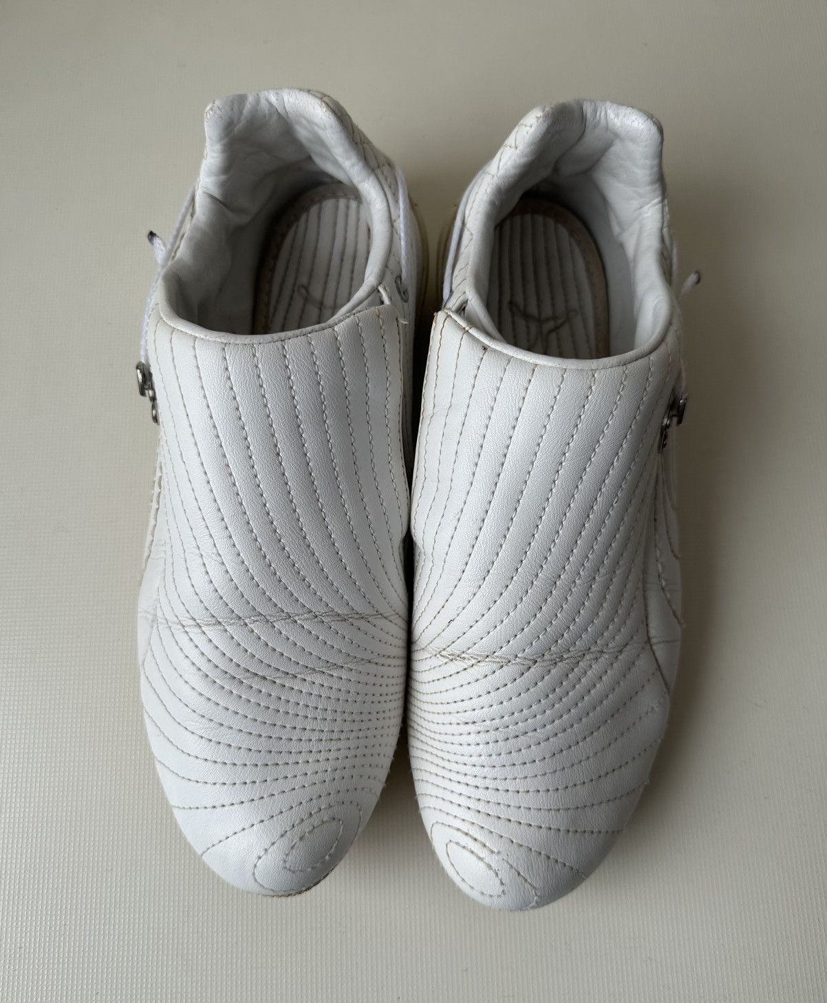 Puma Puma Budoka white low top sneakers sokuto vintage shoes Size US 7.5 / EU 40-41 - 4 Thumbnail