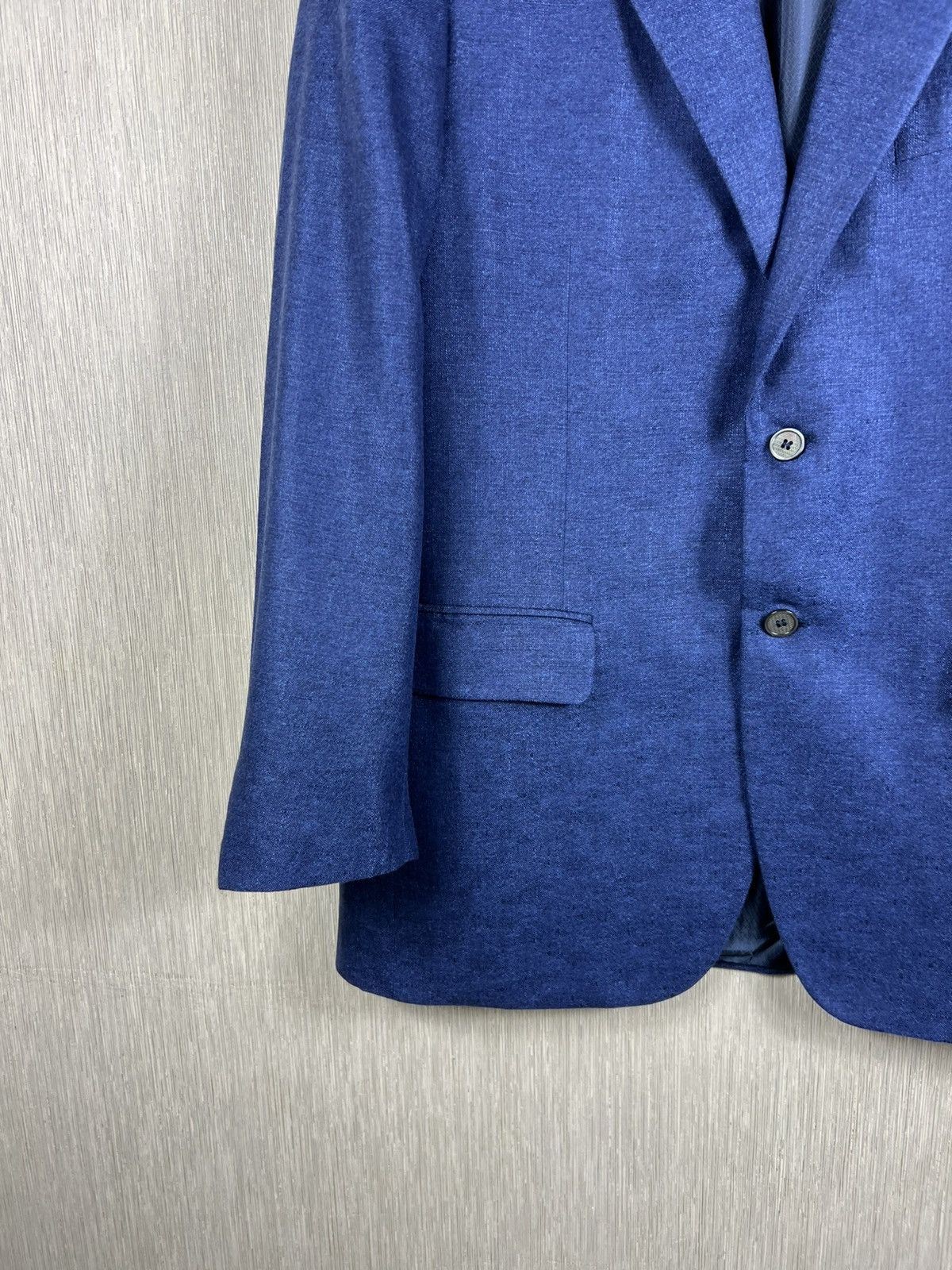 Canali Canali cashmere silk italian exclusive blazer luxury jacket Size US L / EU 52-54 / 3 - 7 Thumbnail