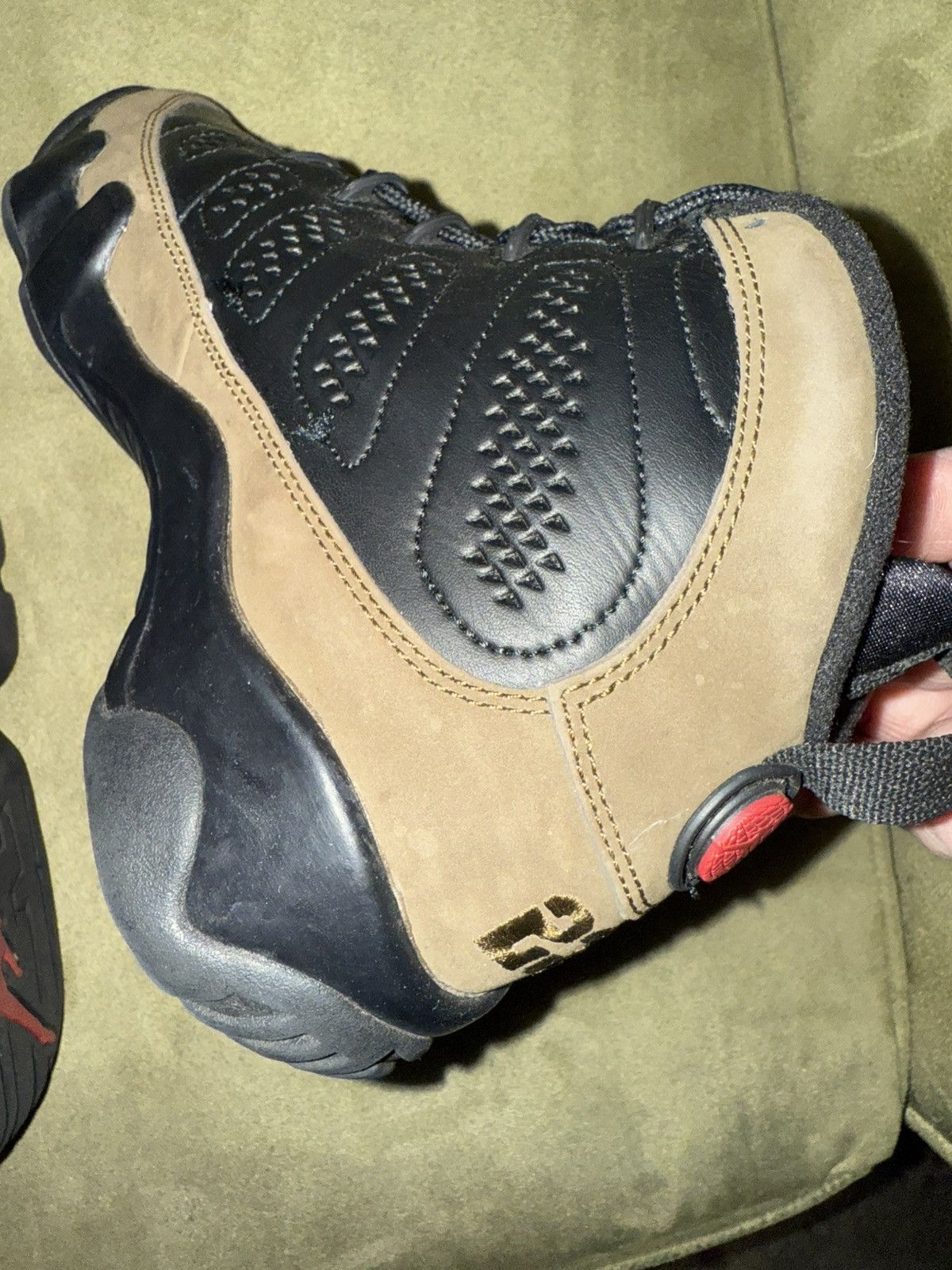Jordan Brand Nike Air Jordan 9 “Olive” VGC, size 6m/7.5w shoes boots Size US 6 / EU 39 - 10 Thumbnail