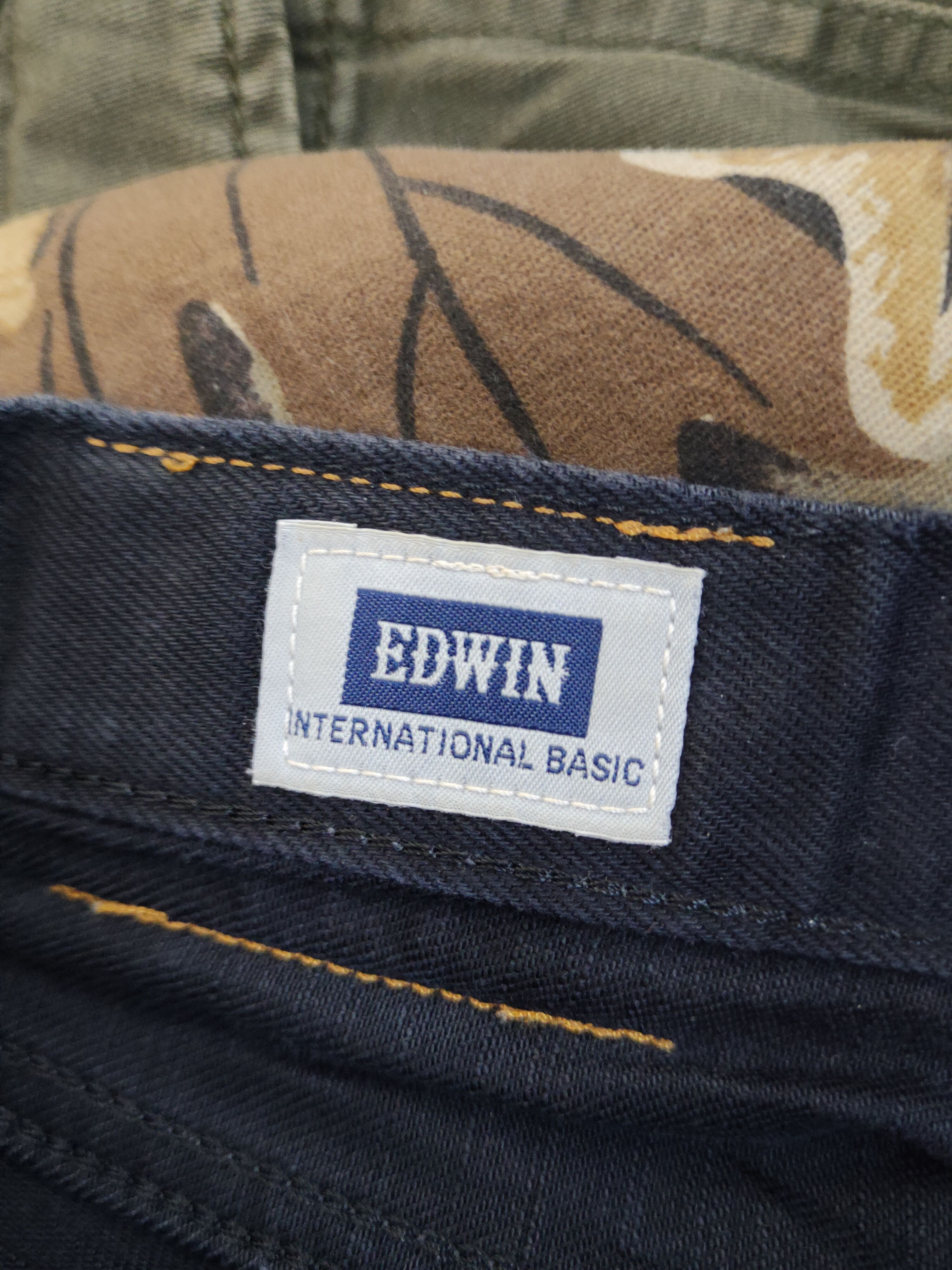 Edwin Edwin Black Distressed Ripped denim Jeans #W1714 Size US 30 / EU 46 - 16 Thumbnail