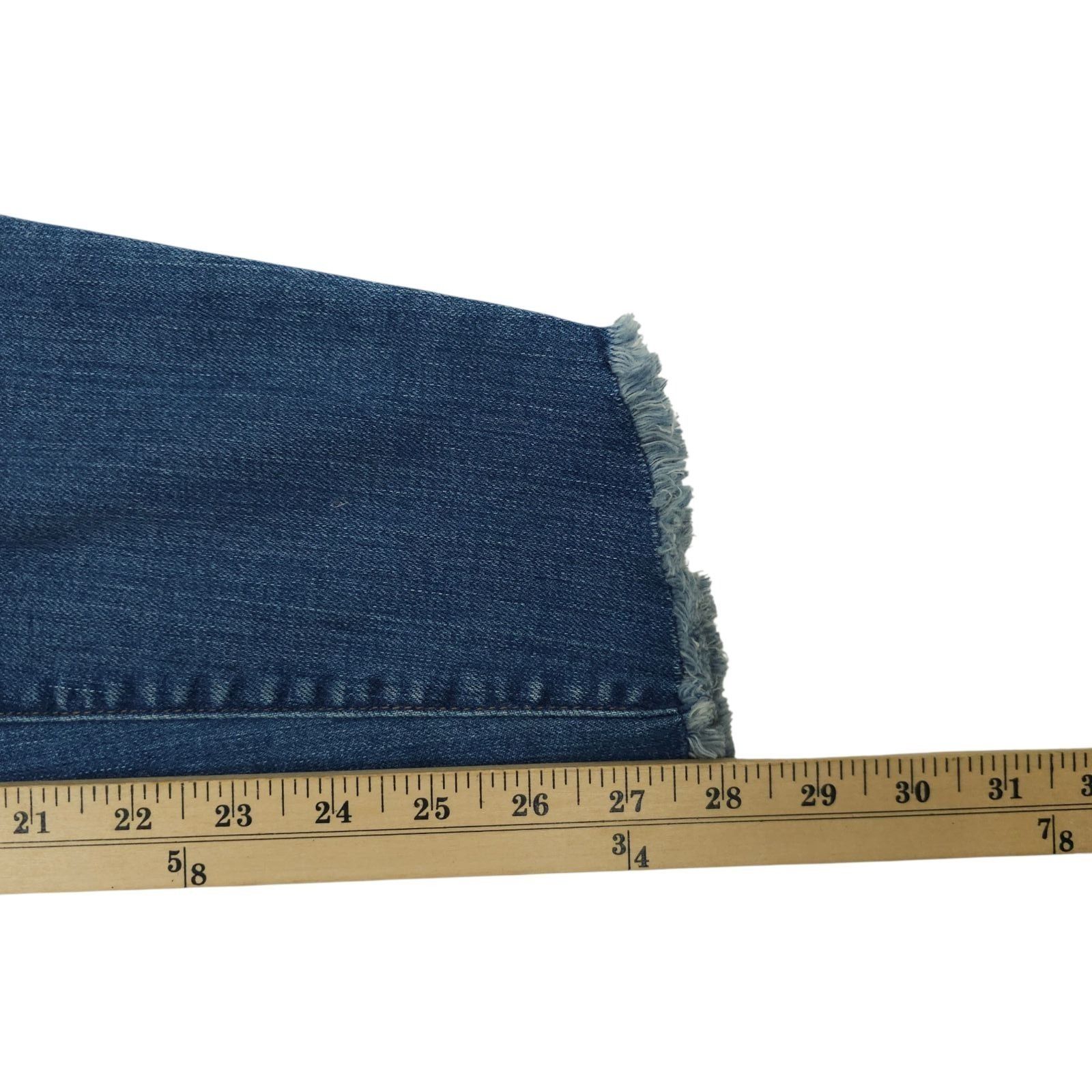 Madewell Madewell High Rise Skinny Jeans 31 Indie Sleek Medium Wash Size 33" - 15 Thumbnail