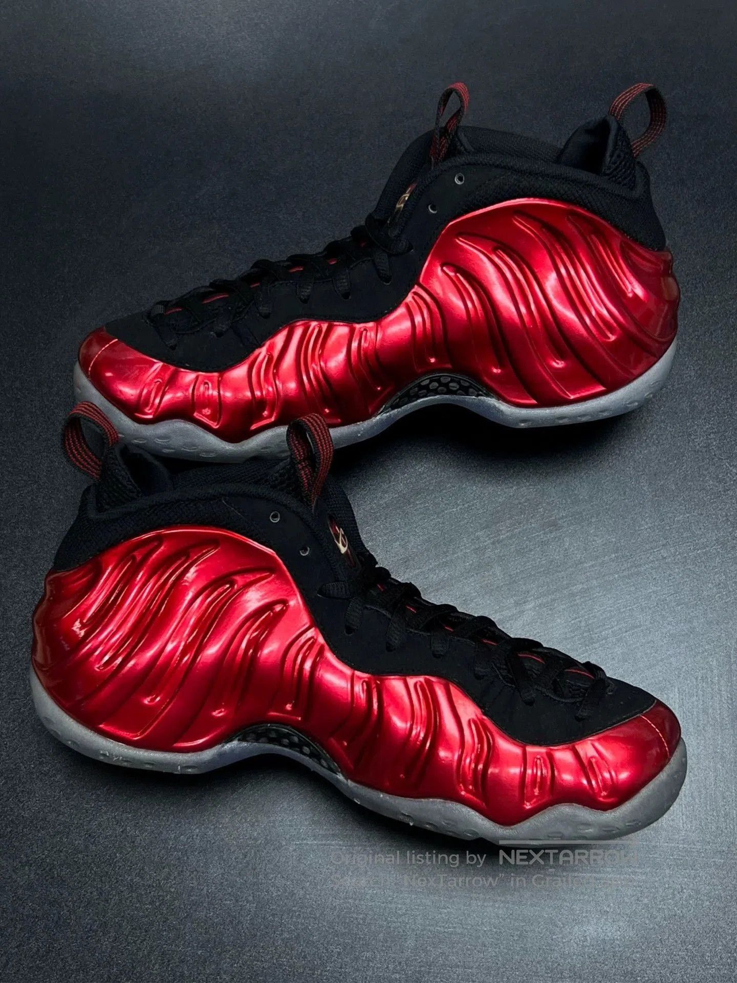 Nike nike foamposite red and black 2017 model. Size US 10 / EU 43 - 6 Thumbnail