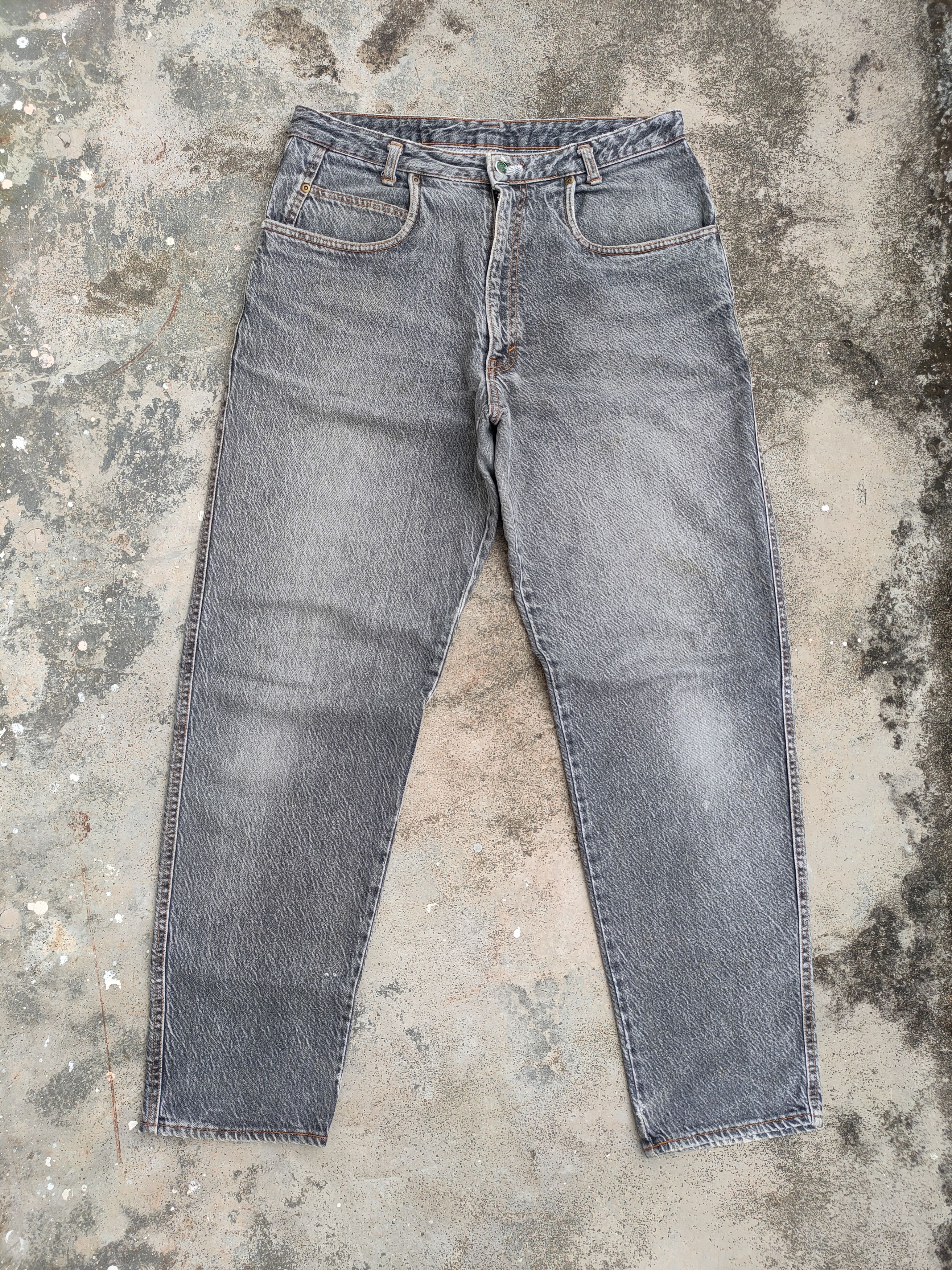 Japanese Brand VINTAGE VICEFER FADED BLACK JEANS DENIM PANTS Size US 34 / EU 50 - 1 Thumbnail
