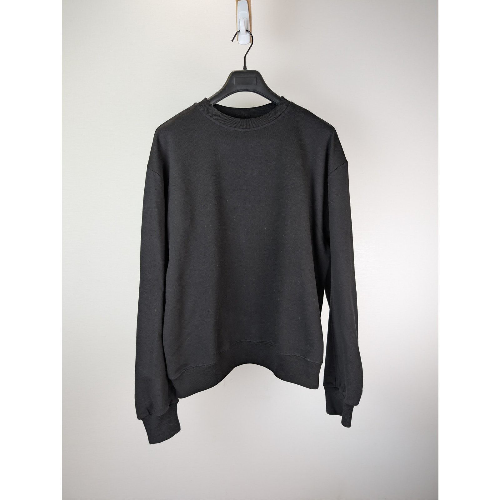 Dries Van Noten o1rshd1 Harson cotton jersey sweatshirt Sweater in Black L Size US L / EU 52-54 / 3 - 1 Thumbnail