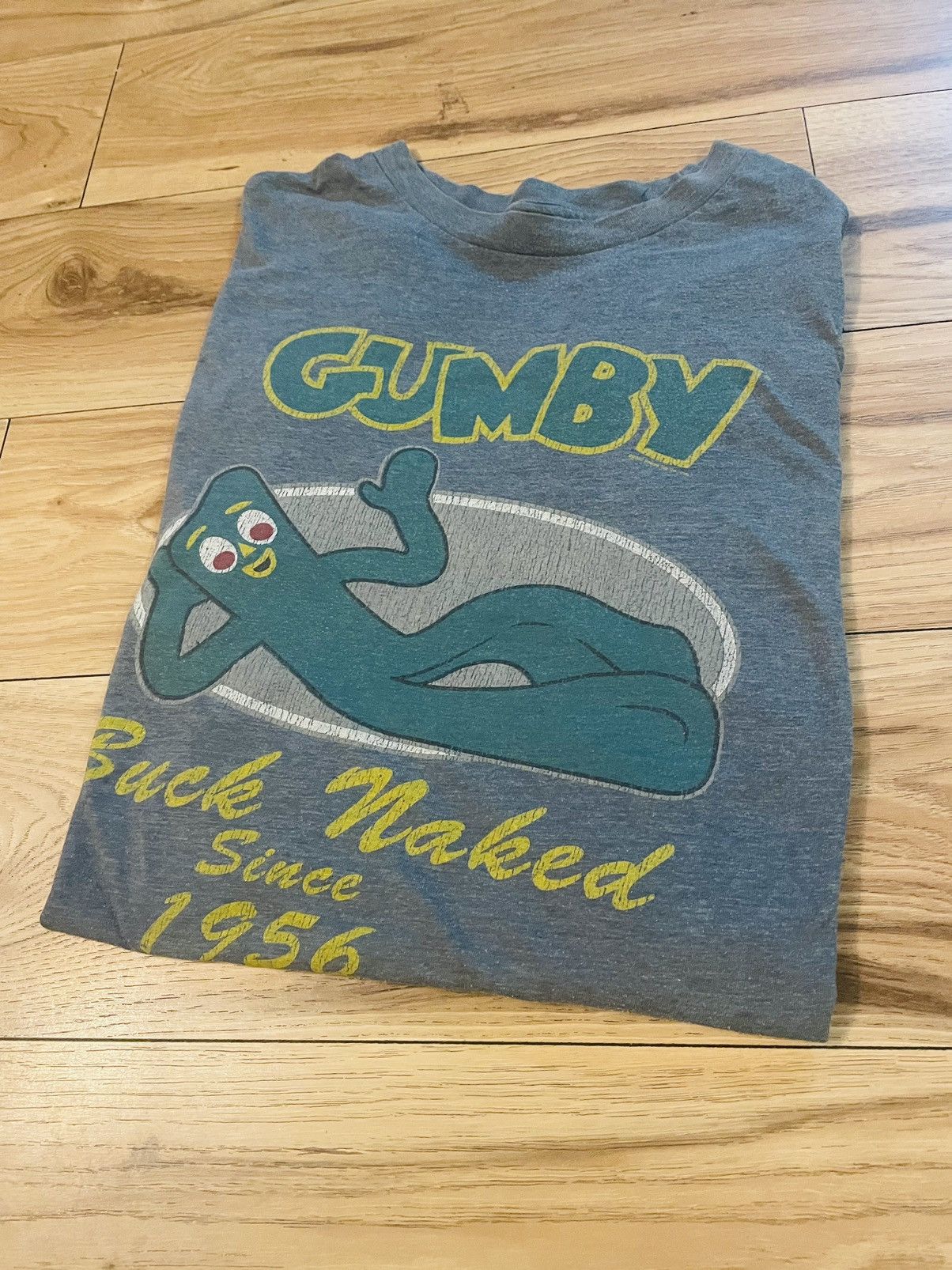 Designer × Vintage Savvy Buck Naked Gumby tee Size US XL / EU 56 / 4 - 1 Thumbnail
